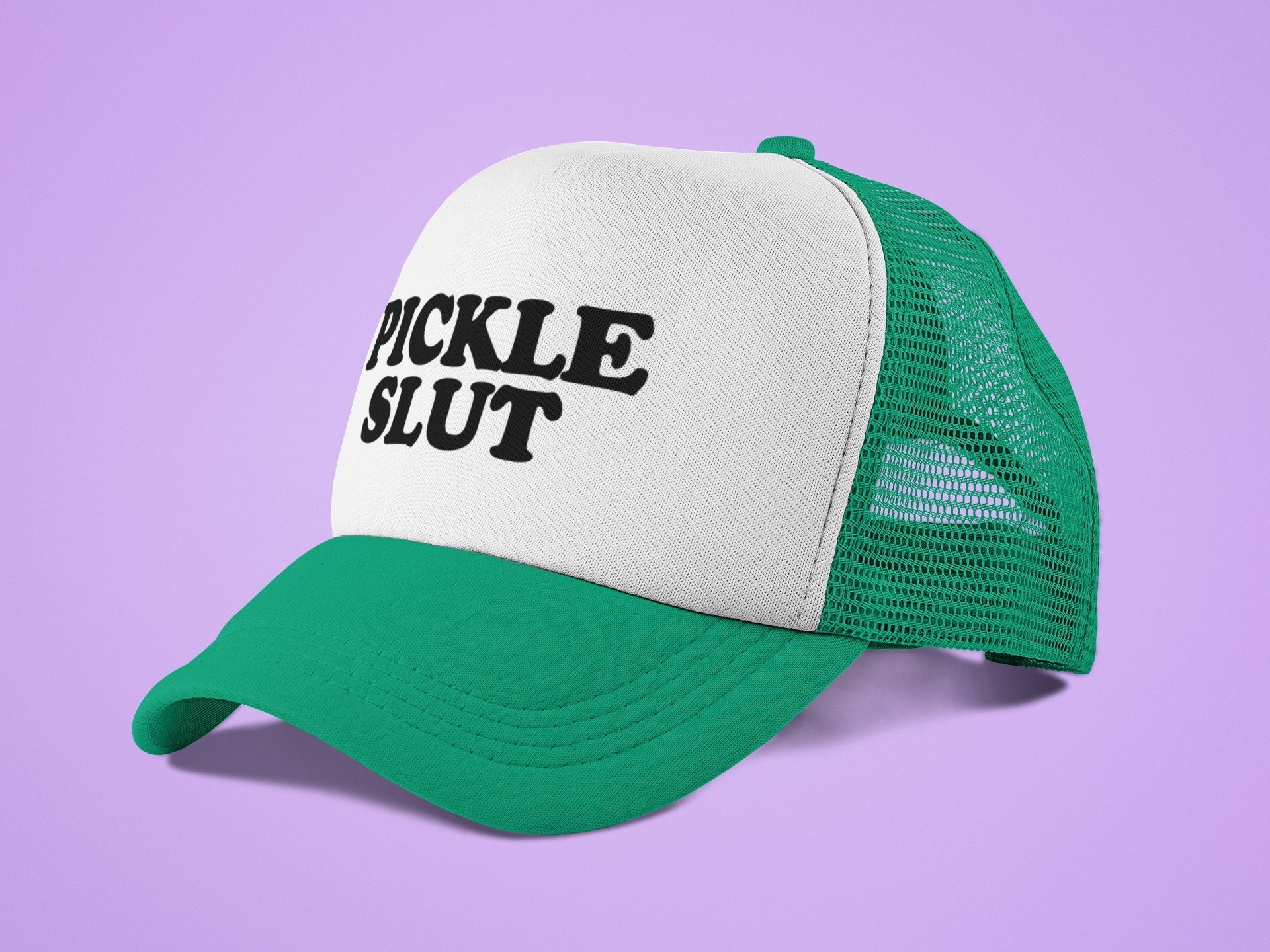 Pickle Slut Custom Trucker Hat