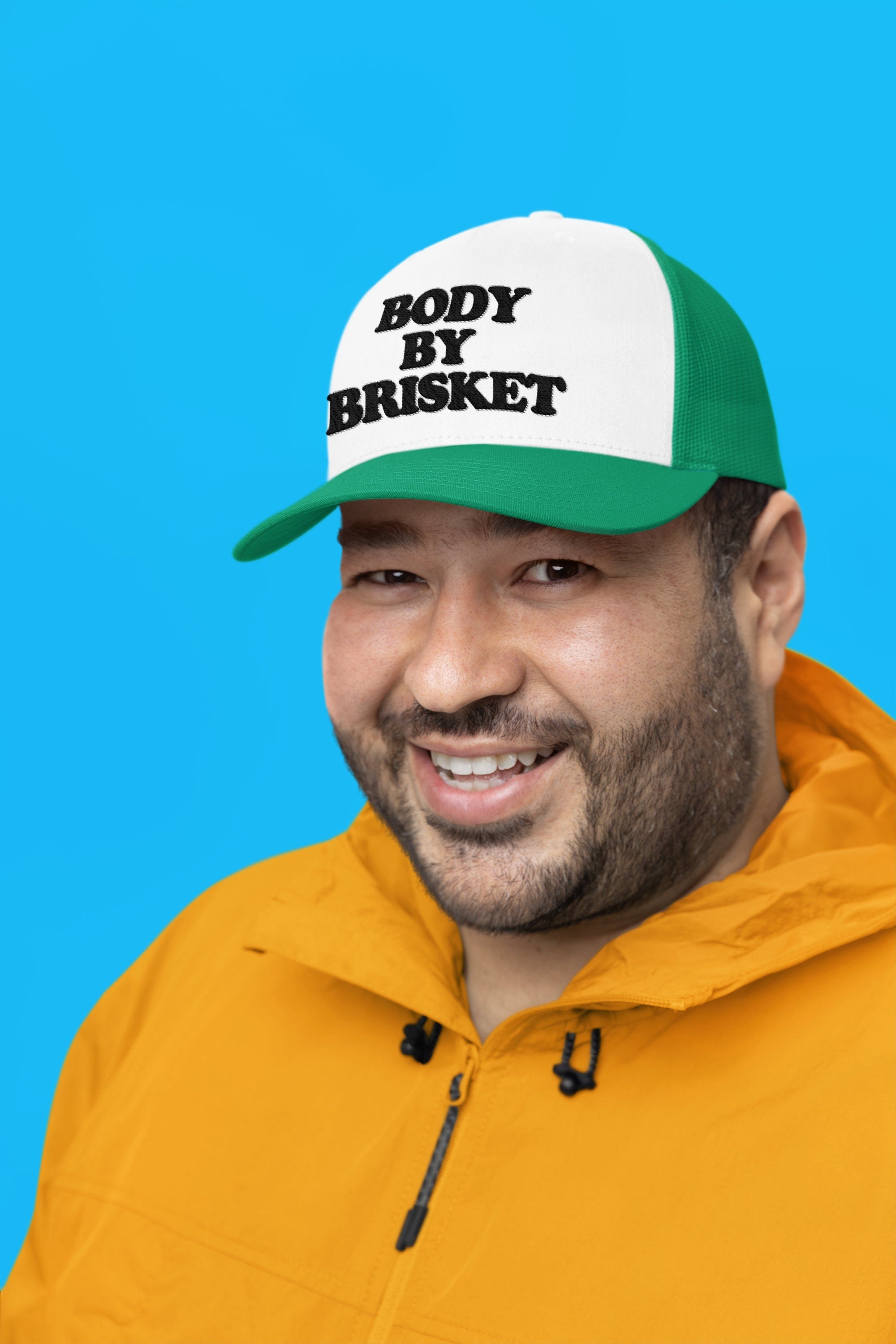 Body by Brisket Custom Trucker Hat