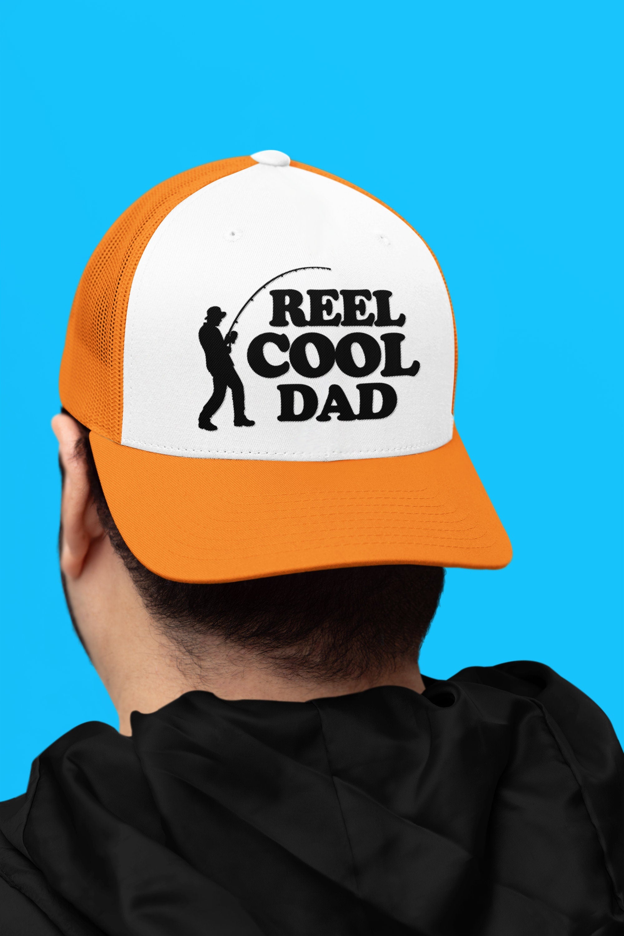 Reel Cool Dad Custom Trucker Hat