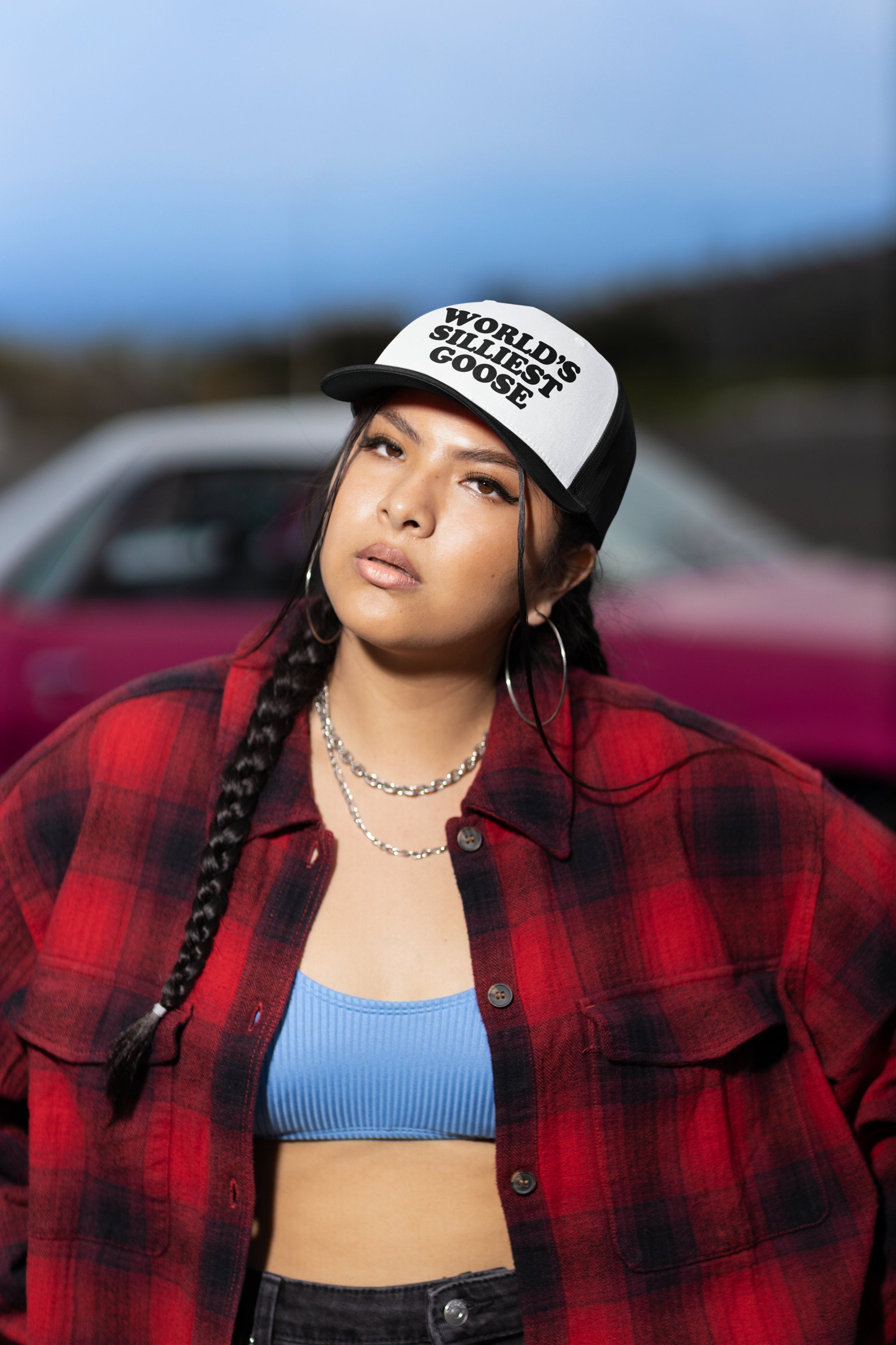 World's Silliest Goose Custom Trucker Hat