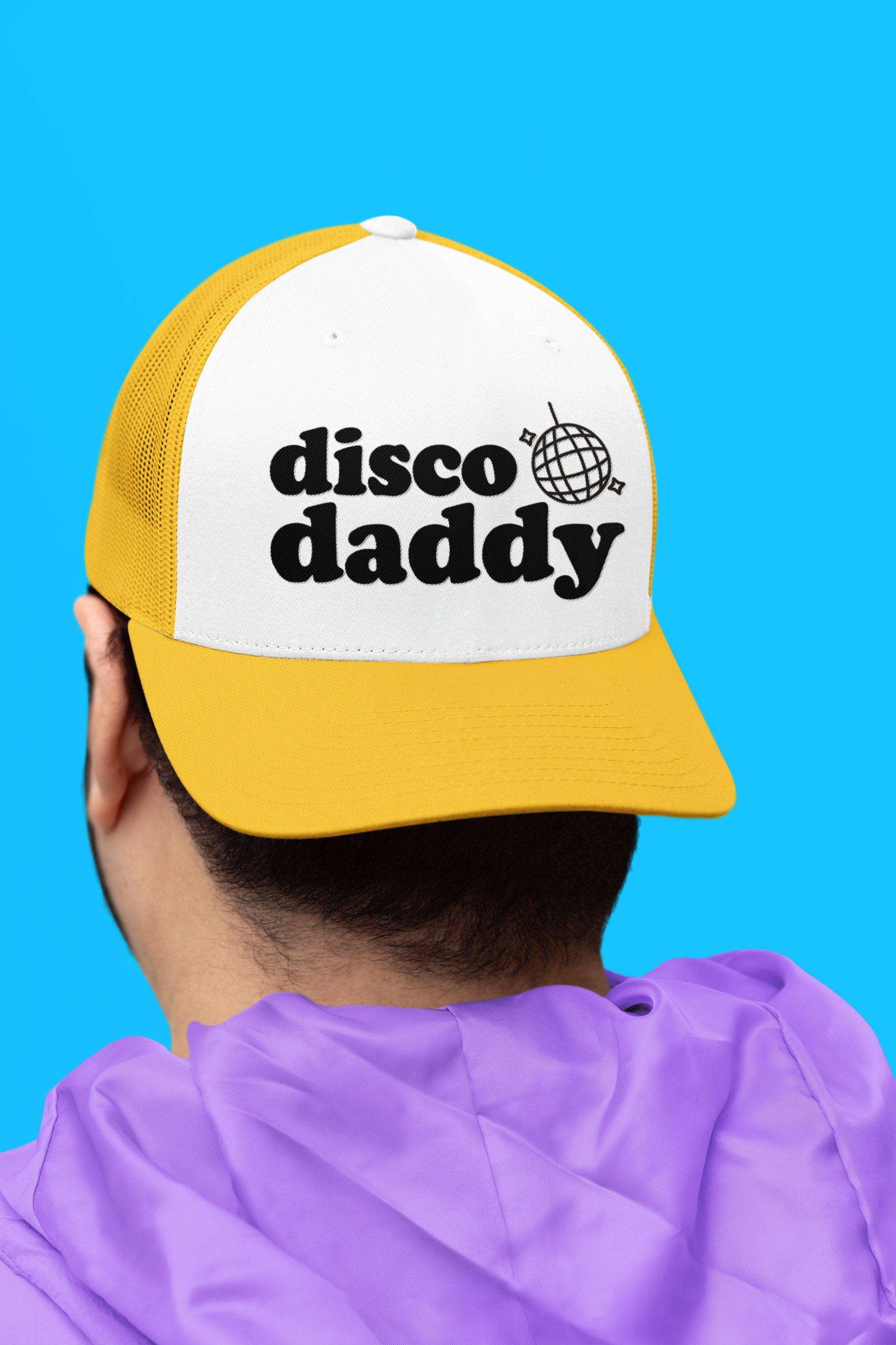 Disco Daddy Custom Trucker Hat