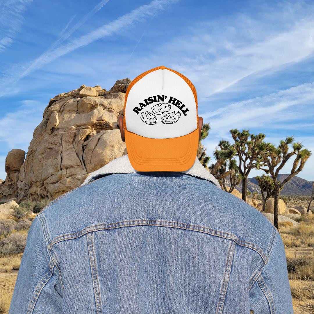 Raisin' Hell Custom Trucker Hat