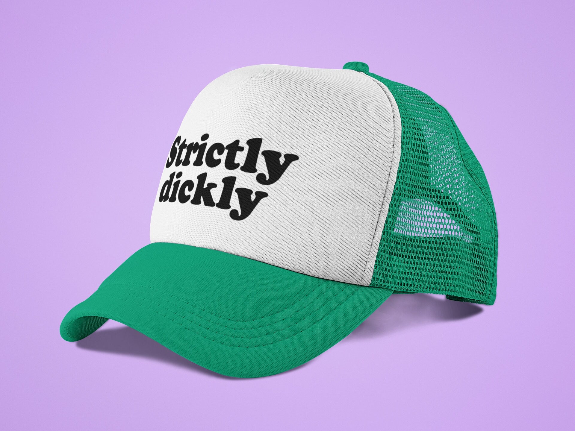 Strictly Dickly Custom Trucker Hat