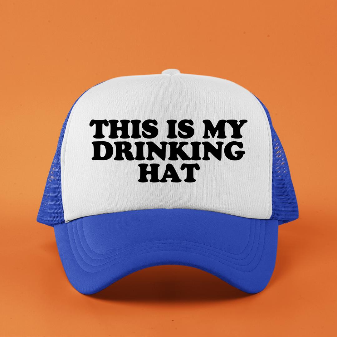 This is My Drinking Hat Custom Trucker Hat