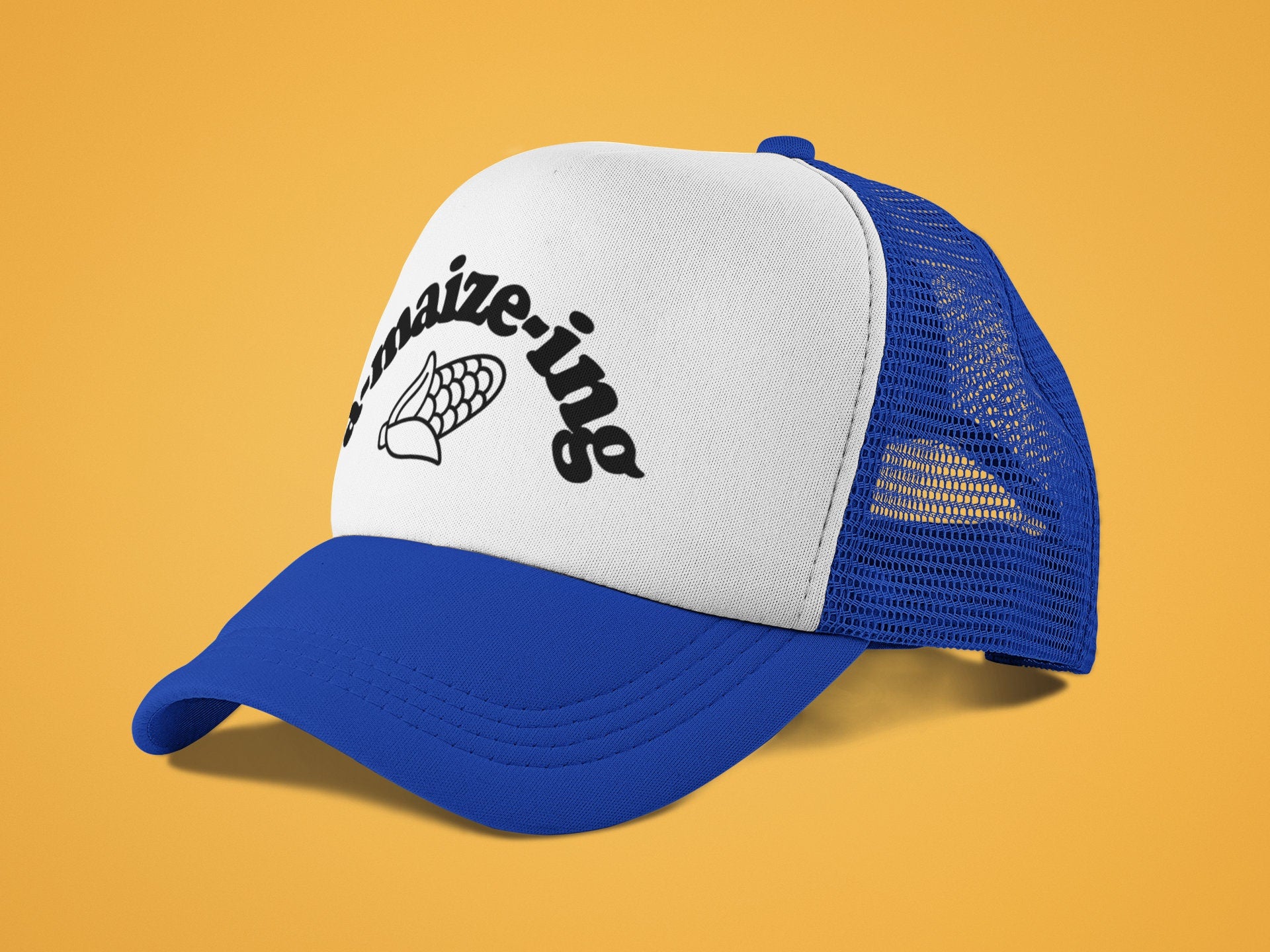 A-maize-ing Corn Custom Trucker Hat