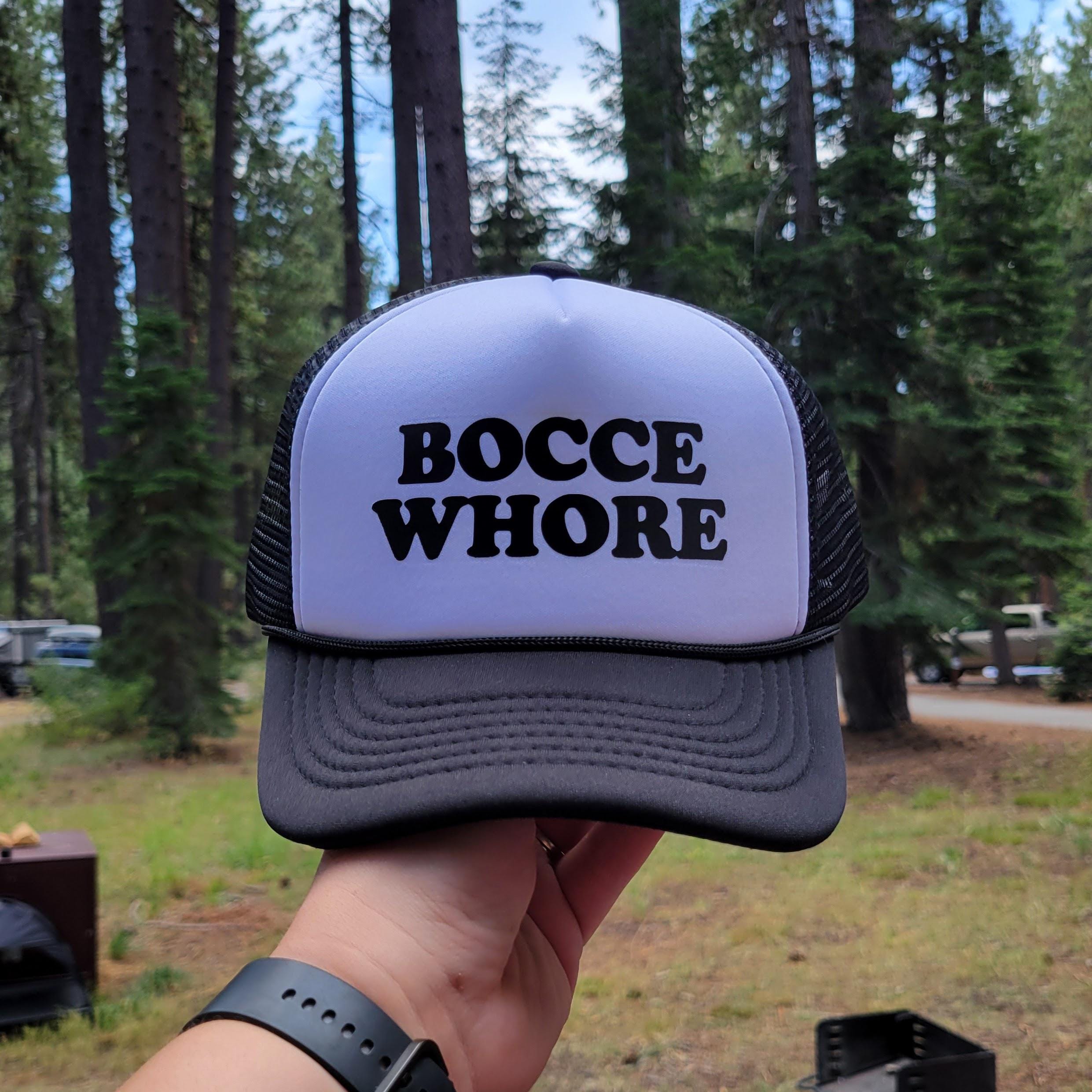 Bocce Whore Custom Trucker Hat