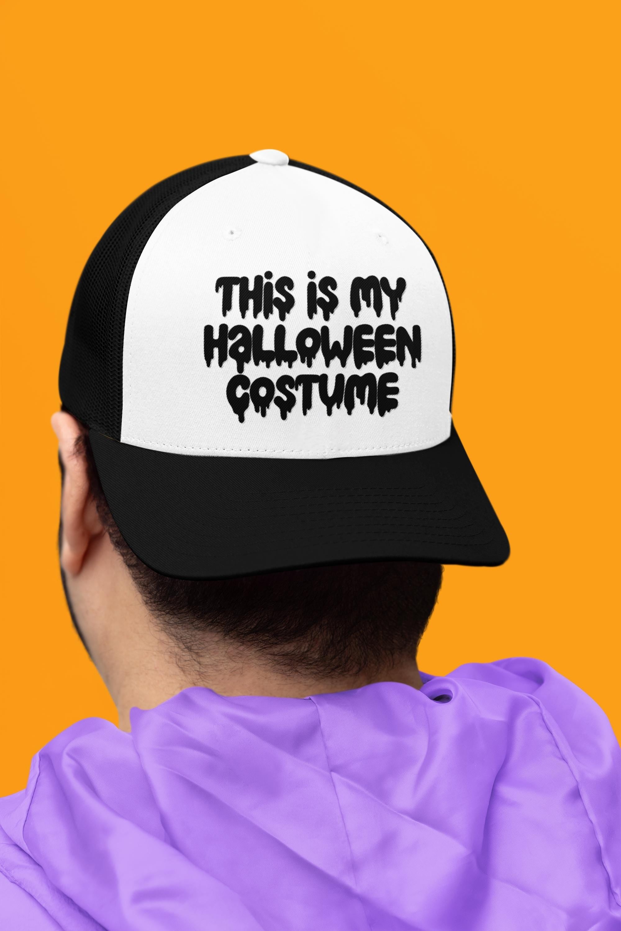 This is My Halloween Costume Custom Trucker Hat