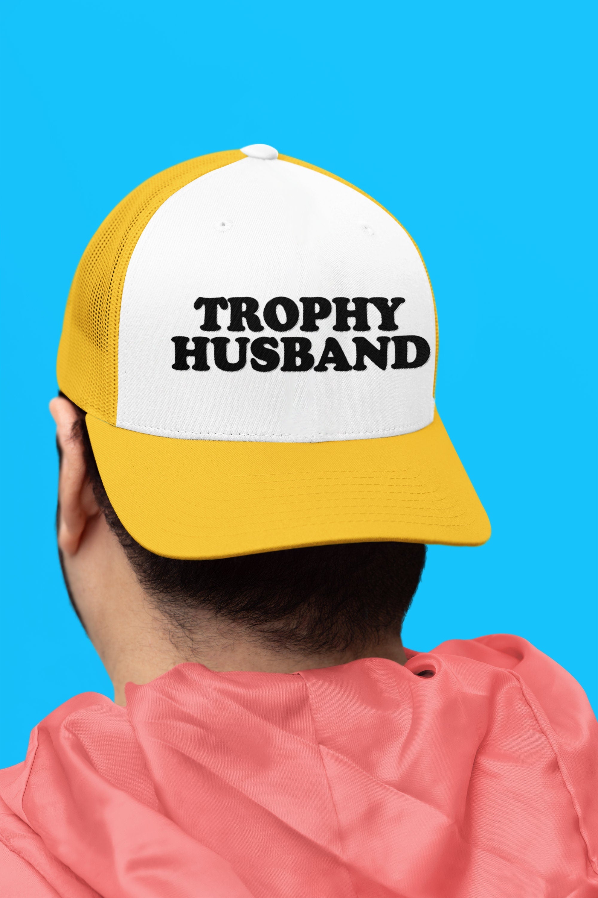 Trophy Husband Custom Trucker Hat