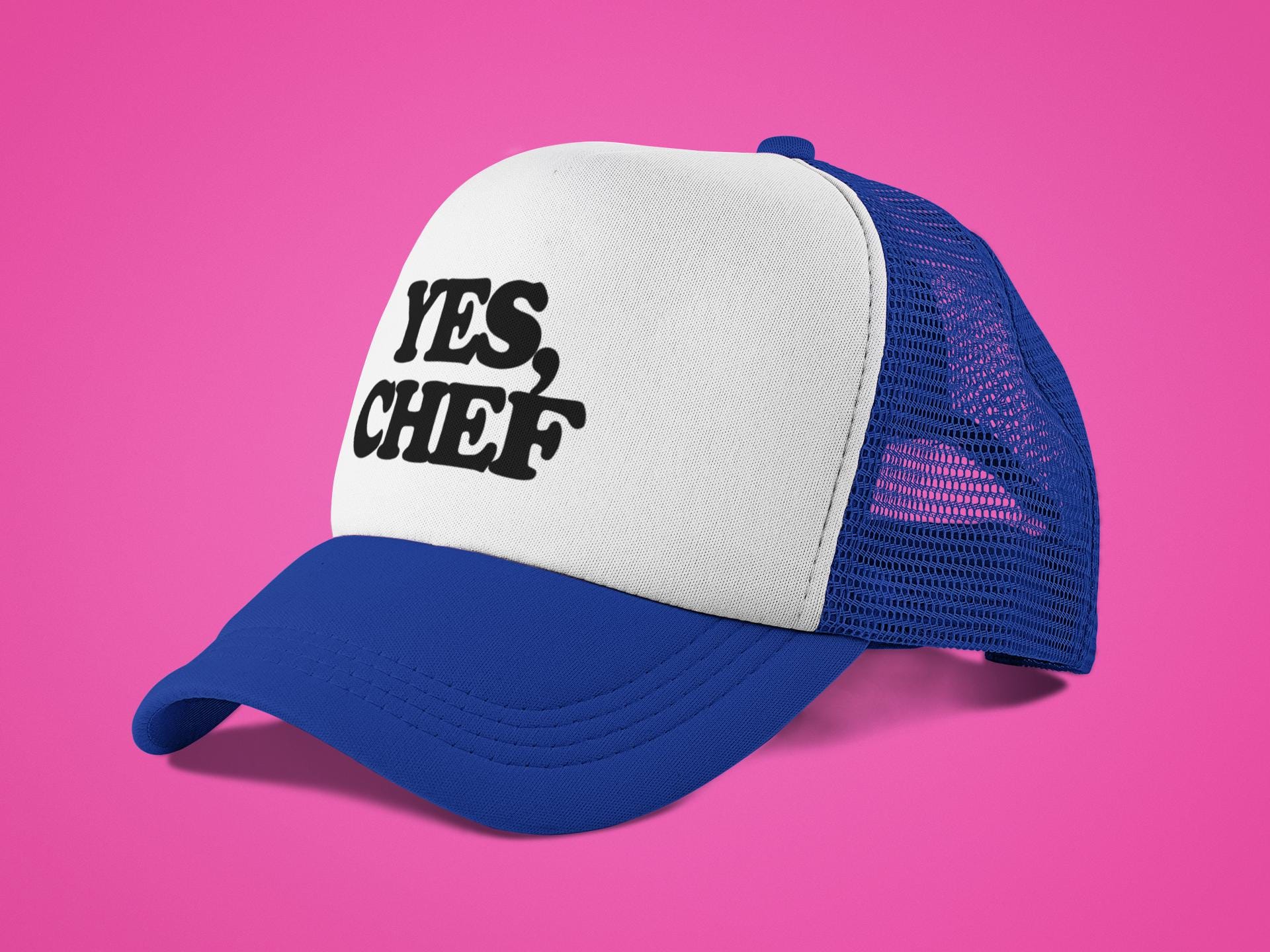 Yes, Chef Custom Trucker Hat