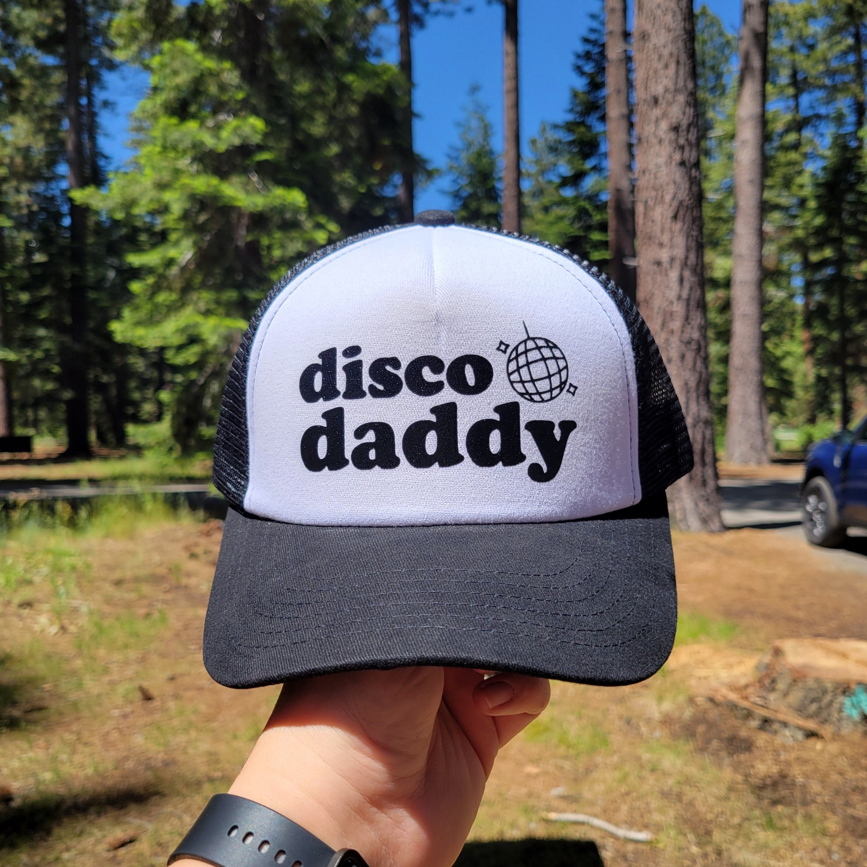 Disco Daddy Custom Trucker Hat