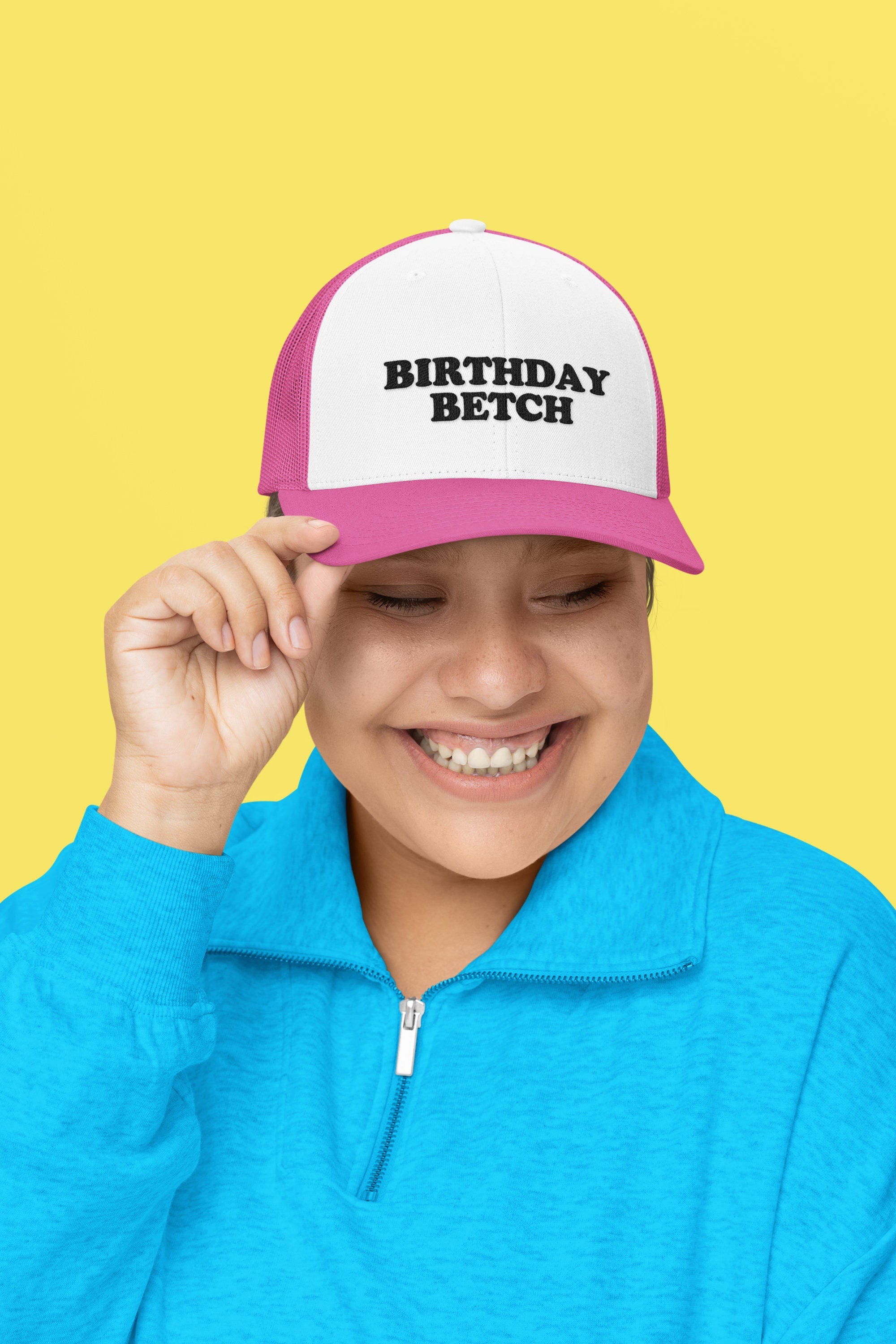 Birthday Betch Custom Trucker Hat