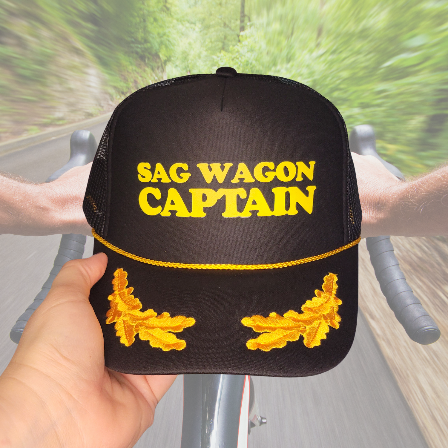 Sag Wagon Captain Trucker Hat