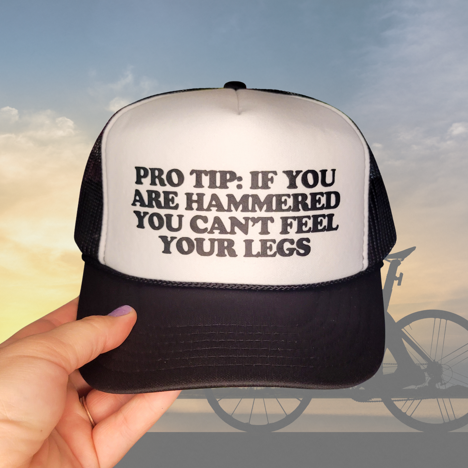 Pro Tip: If You're Hammered You Can't Feel Your Legs Trucker Hat