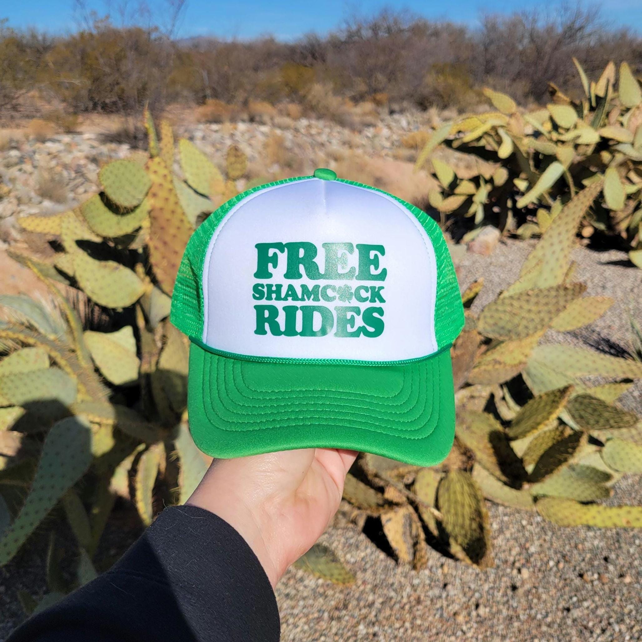 Free Shamcock Rides Custom Trucker Hat