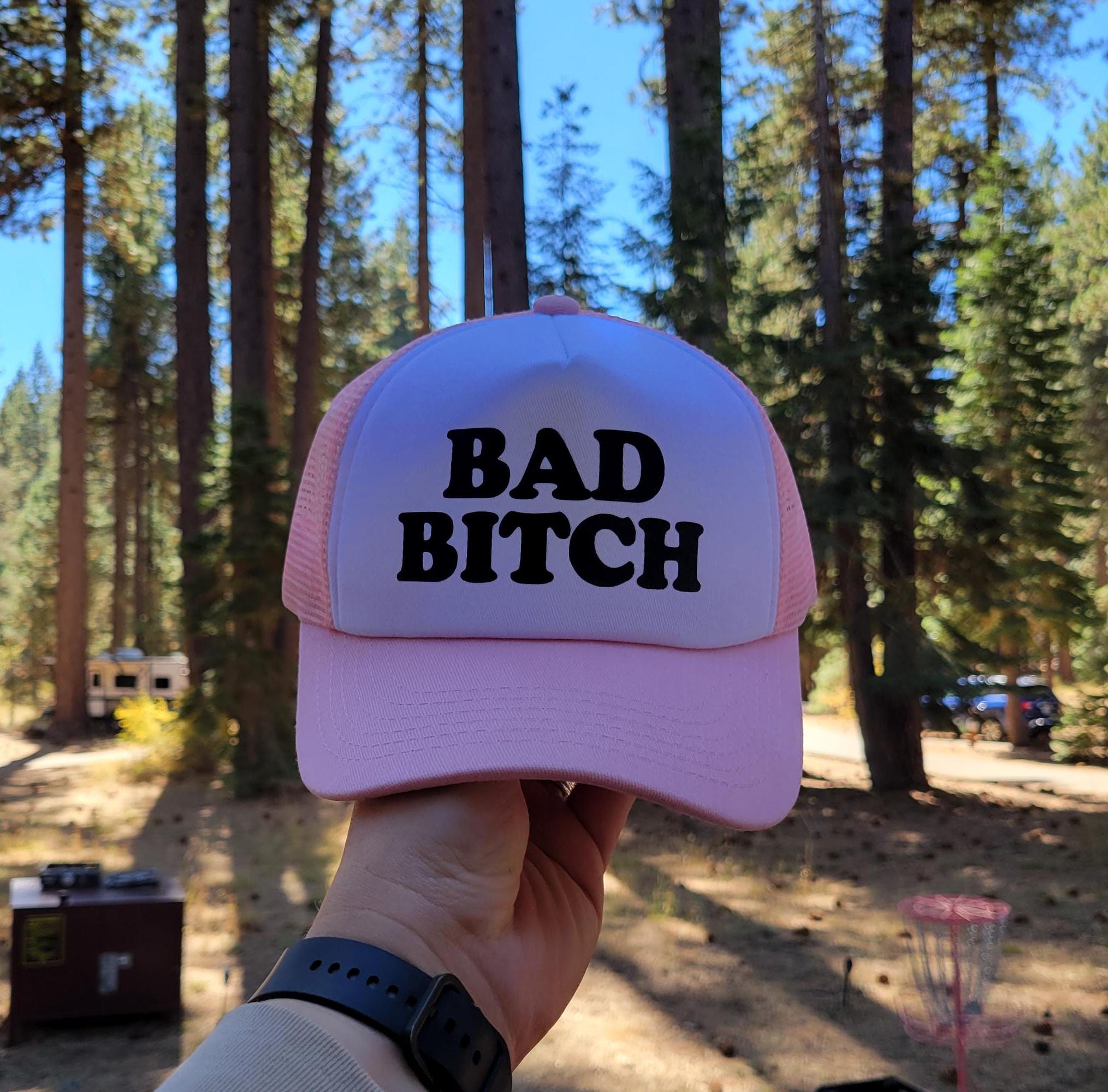 Bad Bitch Custom Trucker Hat