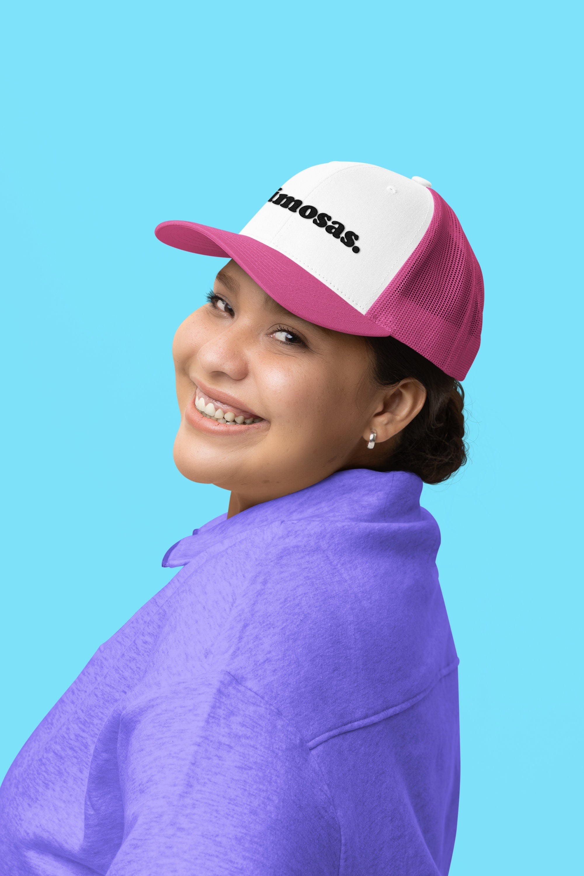 Mimosas. Custom Trucker Hat