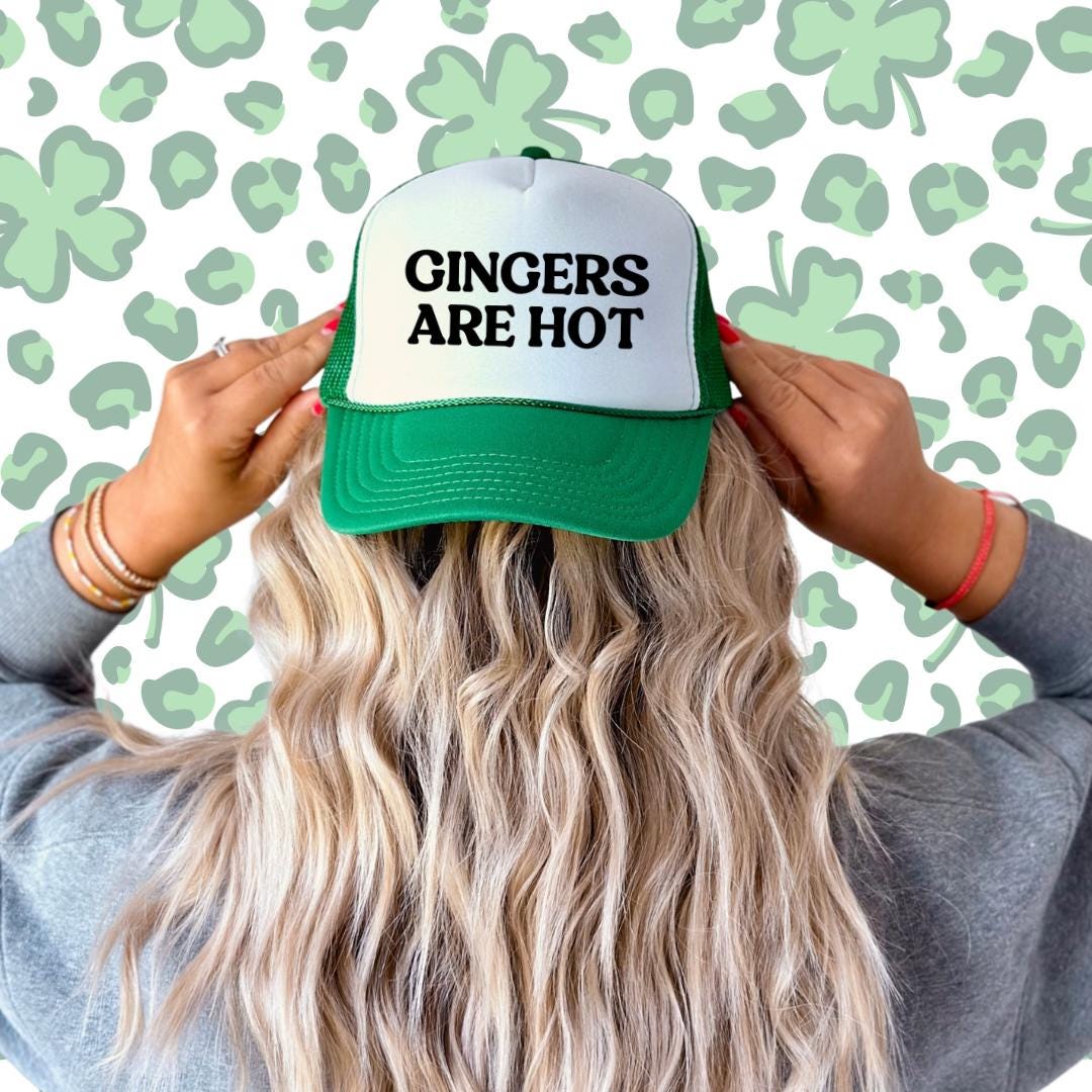 Gingers Are Hot Custom Trucker Hat