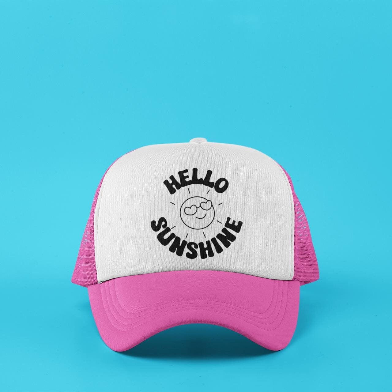 Hello, Sunshine Custom Trucker Hat