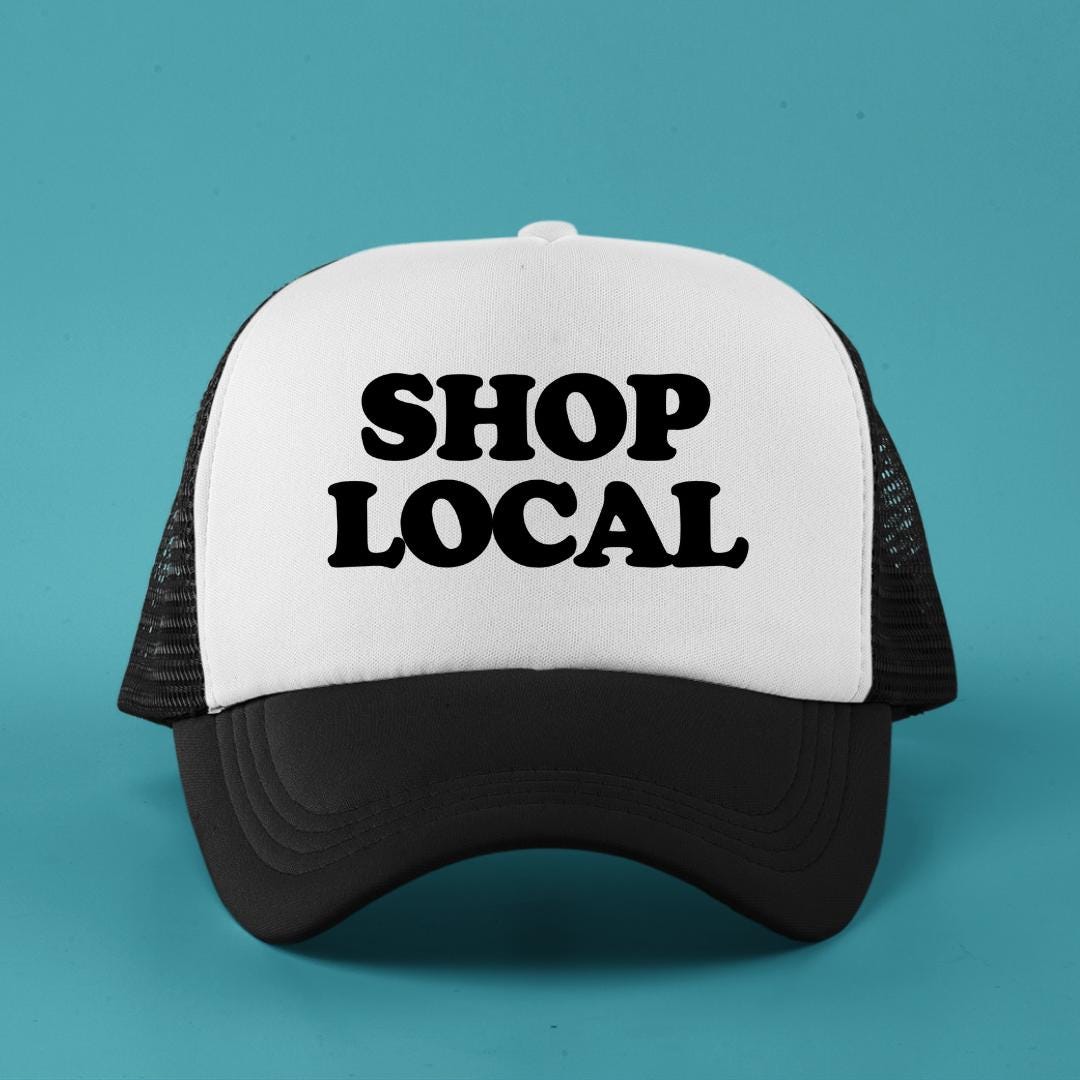 Shop Local Custom Trucker Hat