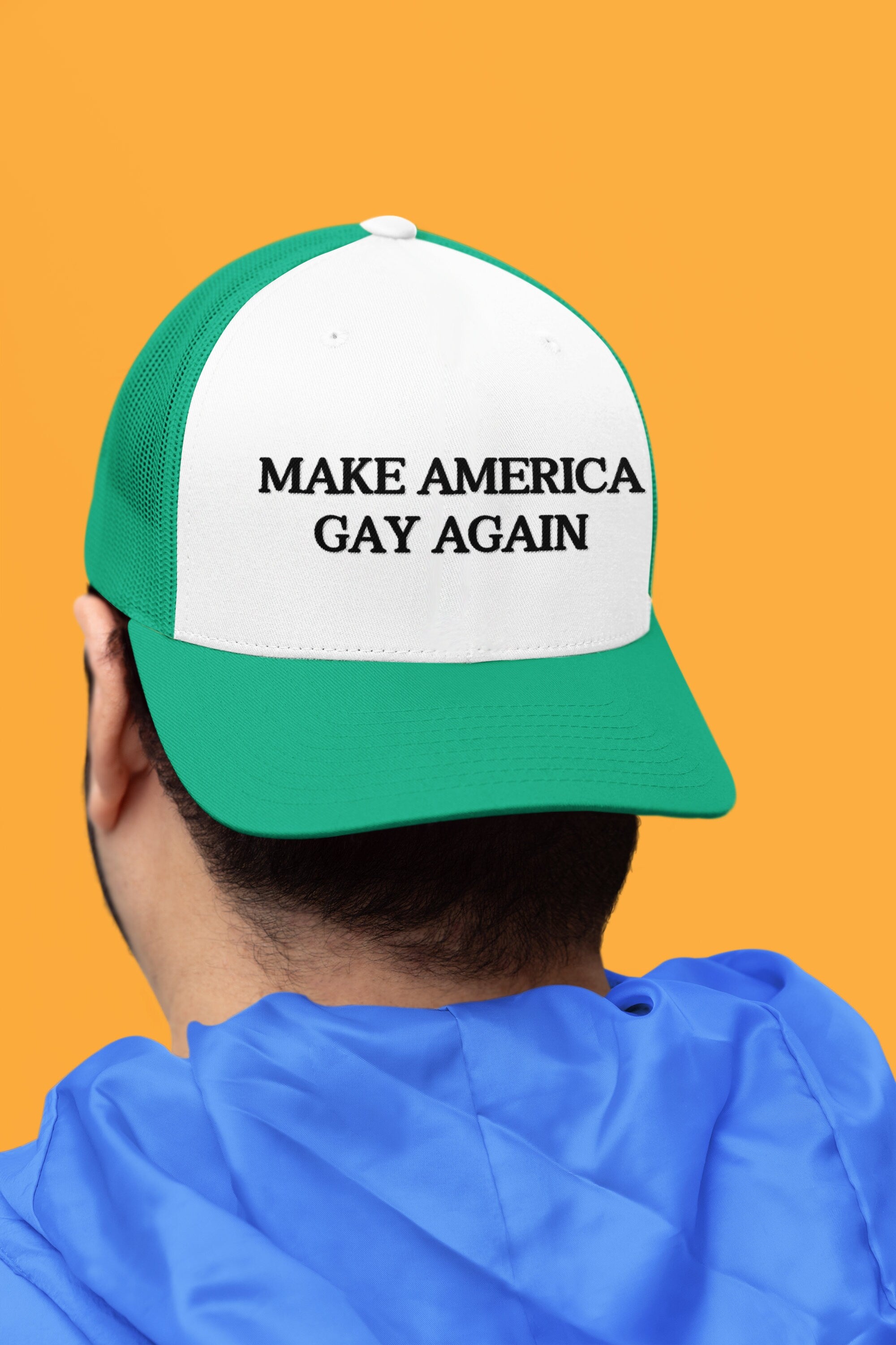 Make America Gay Again Custom Trucker Hat