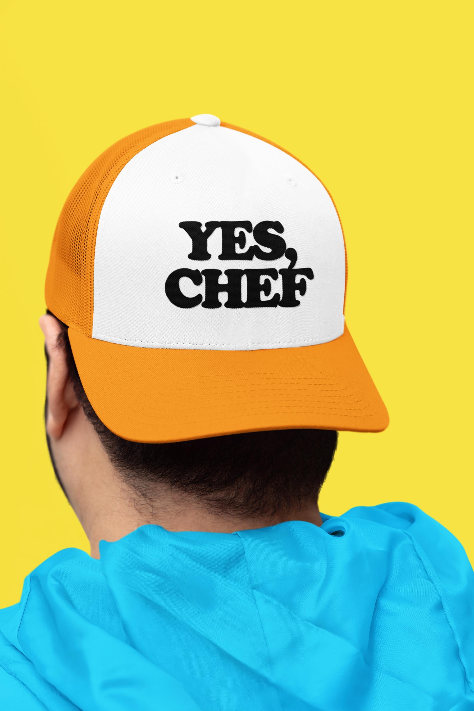 Yes, Chef Custom Trucker Hat