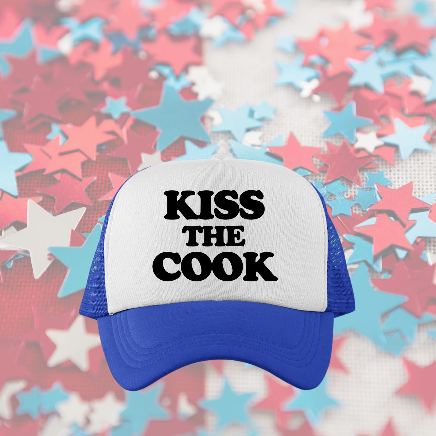 Kiss The Cook Custom Trucker Hat