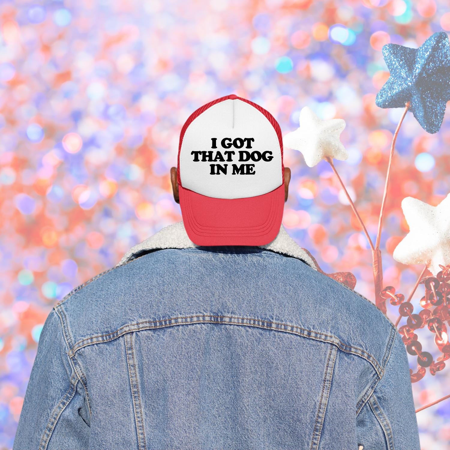 I Got That Dog In Me Custom Trucker Hat