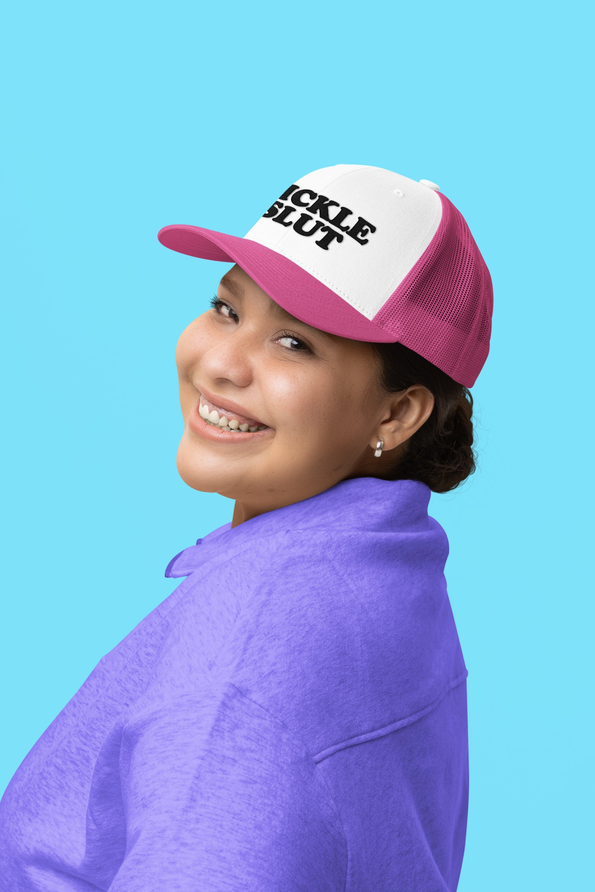 Pickle Slut Custom Trucker Hat