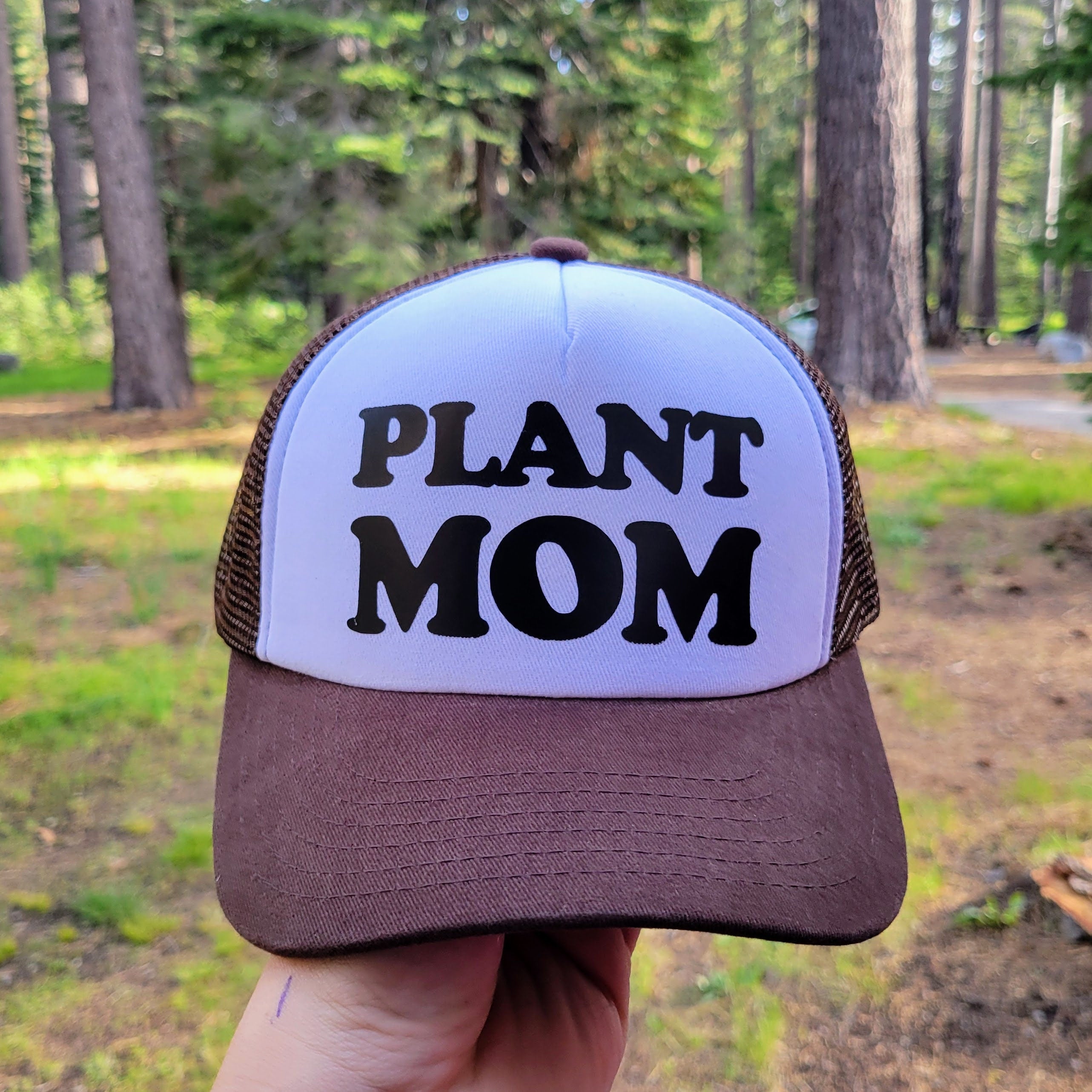 Plant Mom Custom Trucker Hat