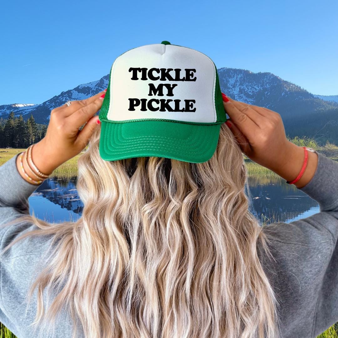 Tickle My Pickle Custom Trucker Hat