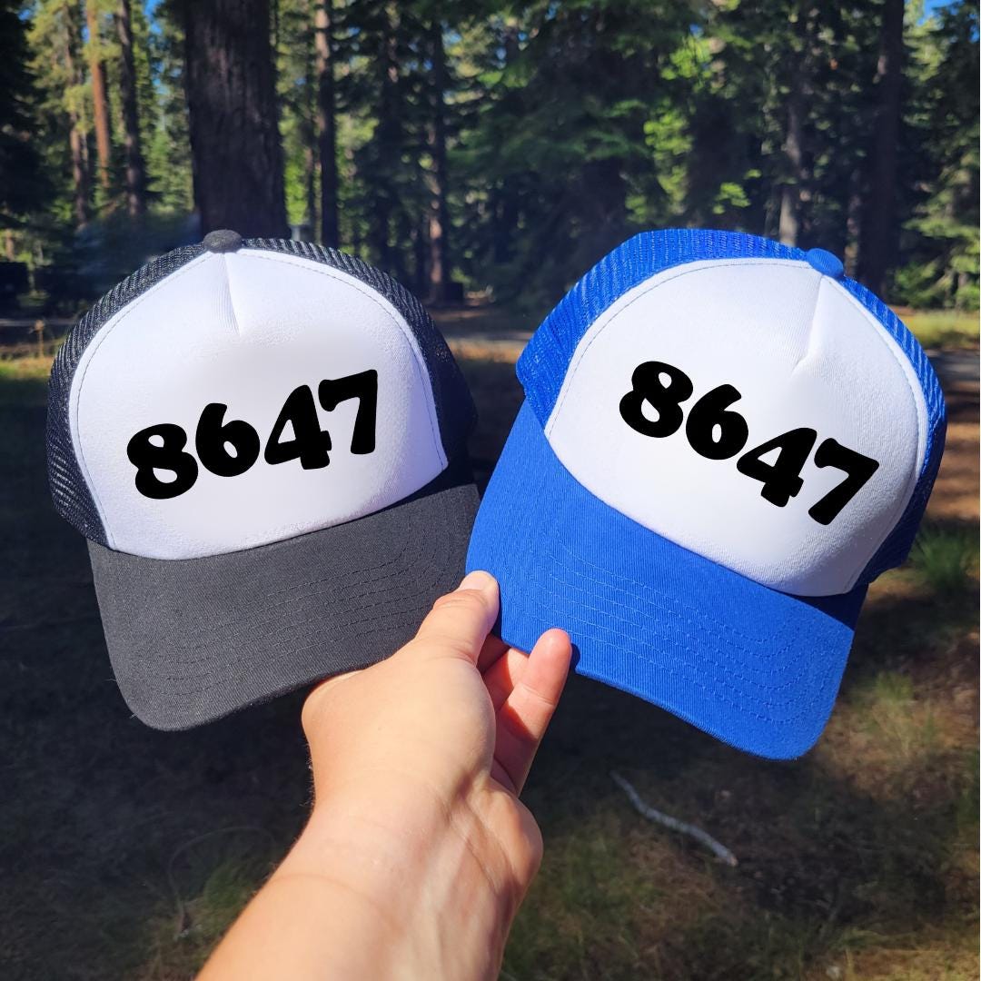 8647 Custom Trucker Hat