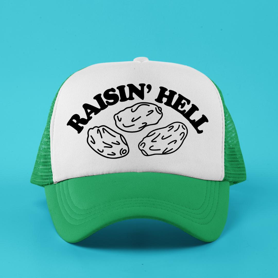 Raisin' Hell Custom Trucker Hat