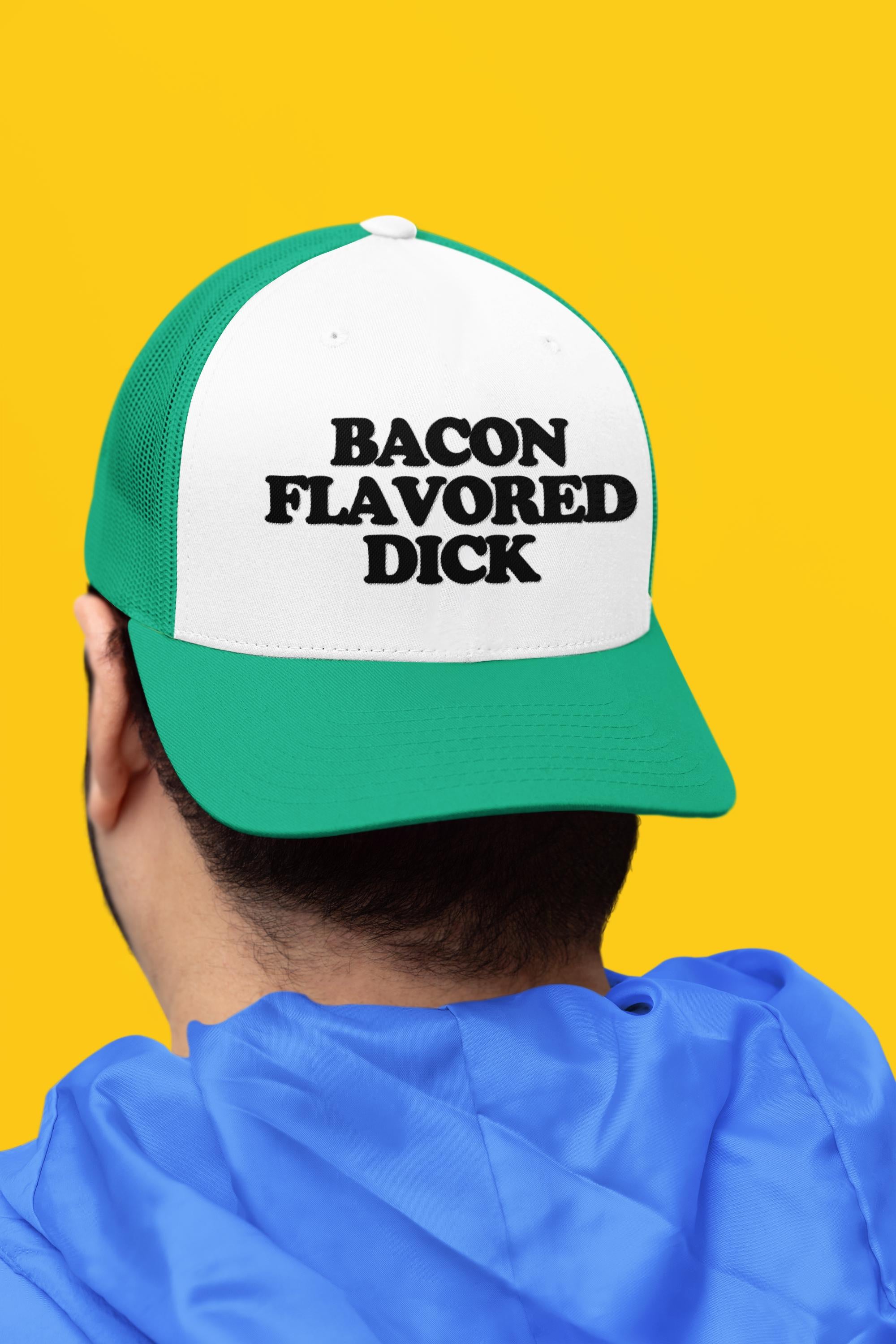 Bacon Flavored Dick Custom Trucker Hat