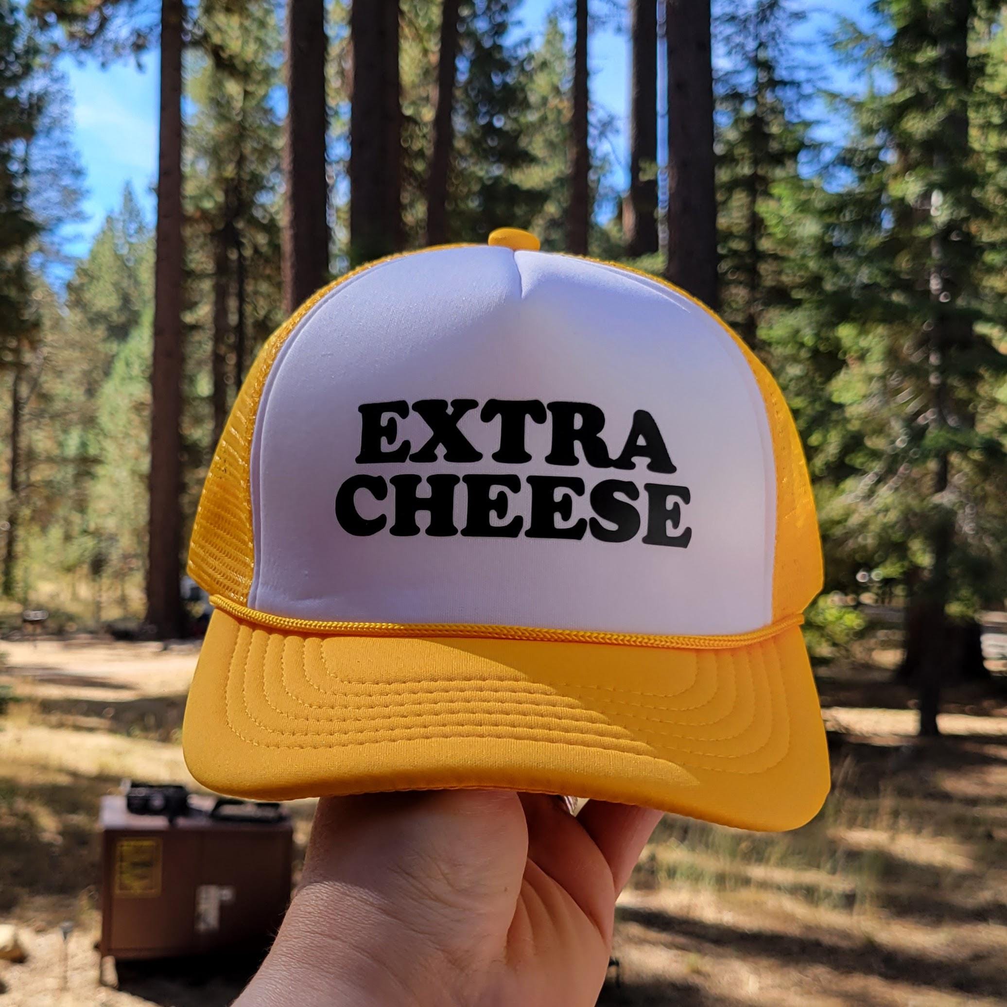 Extra Cheese Custom Trucker Hat