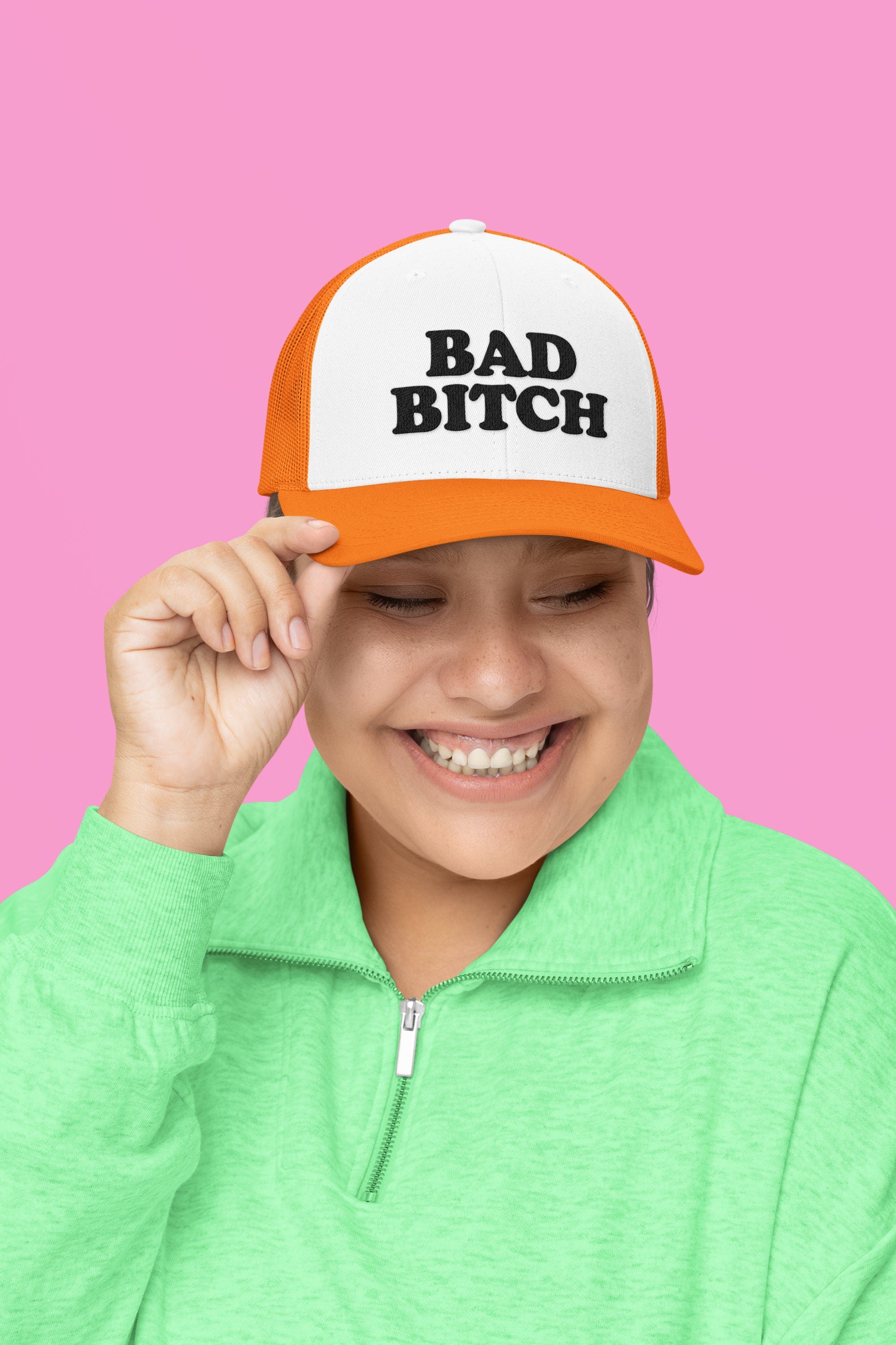 Bad Bitch Custom Trucker Hat