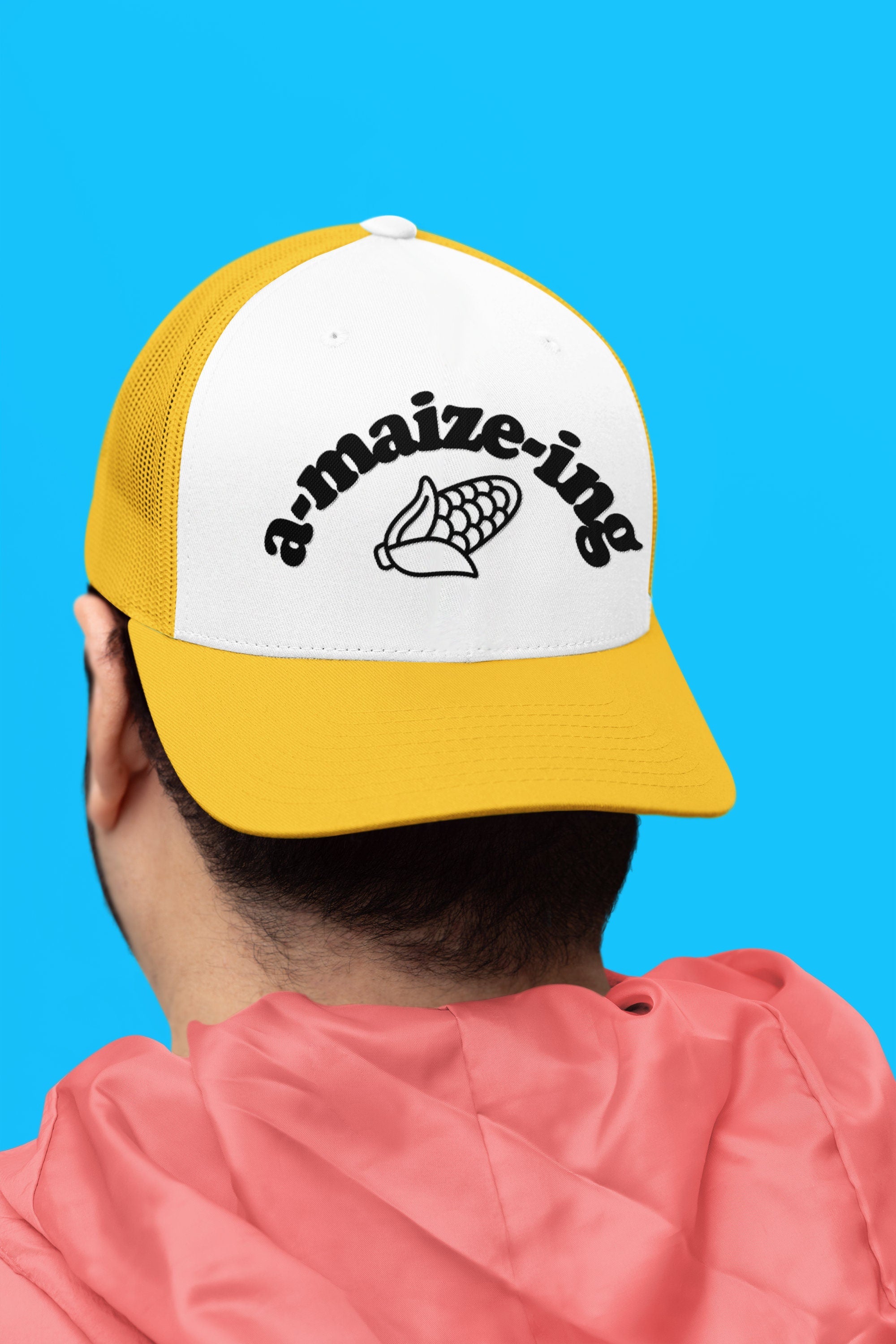 A-maize-ing Corn Custom Trucker Hat