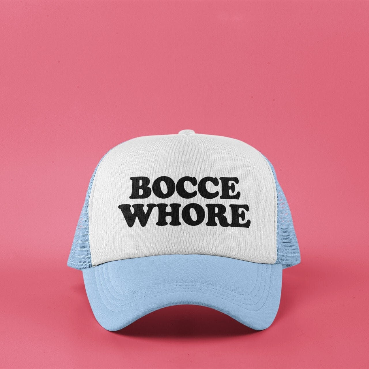Bocce Whore Custom Trucker Hat