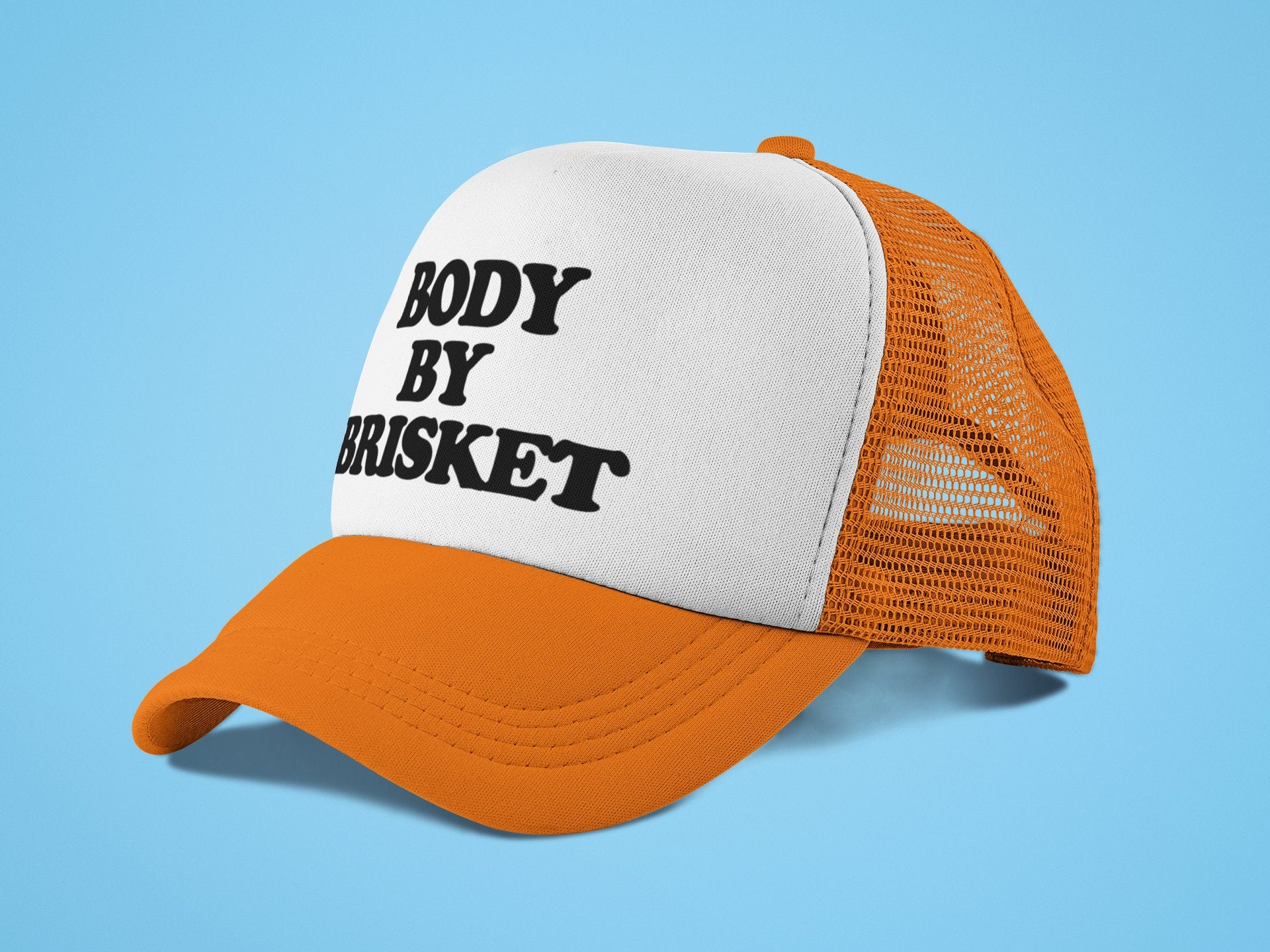 Body by Brisket Custom Trucker Hat