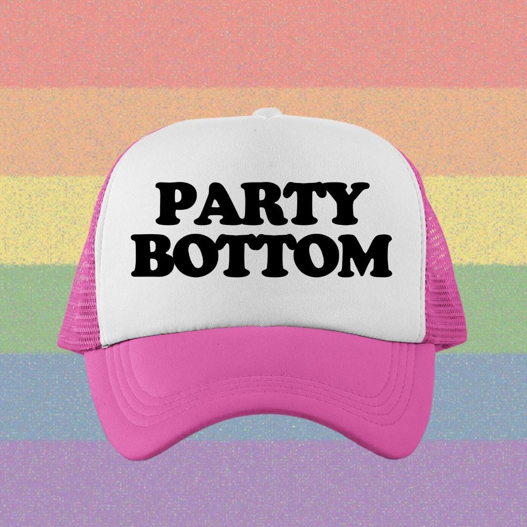 Party Bottom Custom Trucker Hat