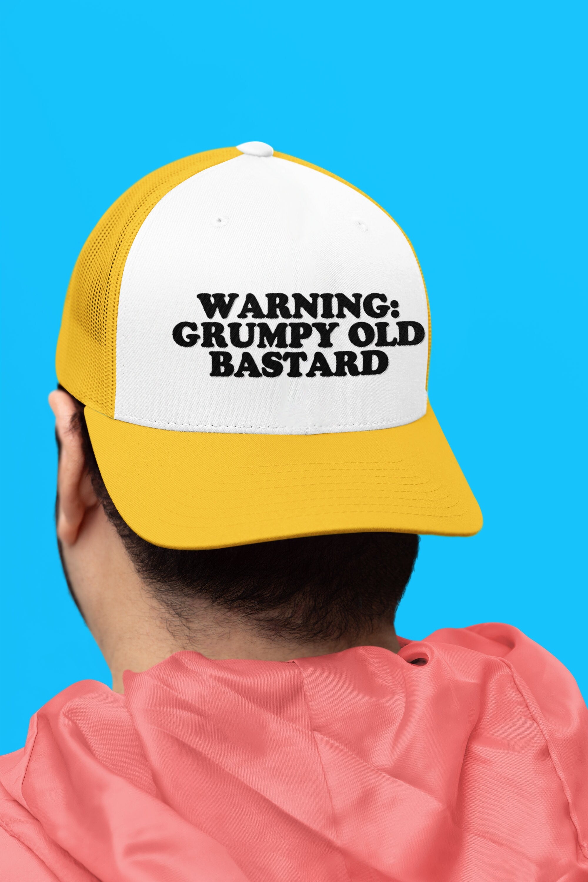 Grumpy Old Bastard Custom Trucker Hat