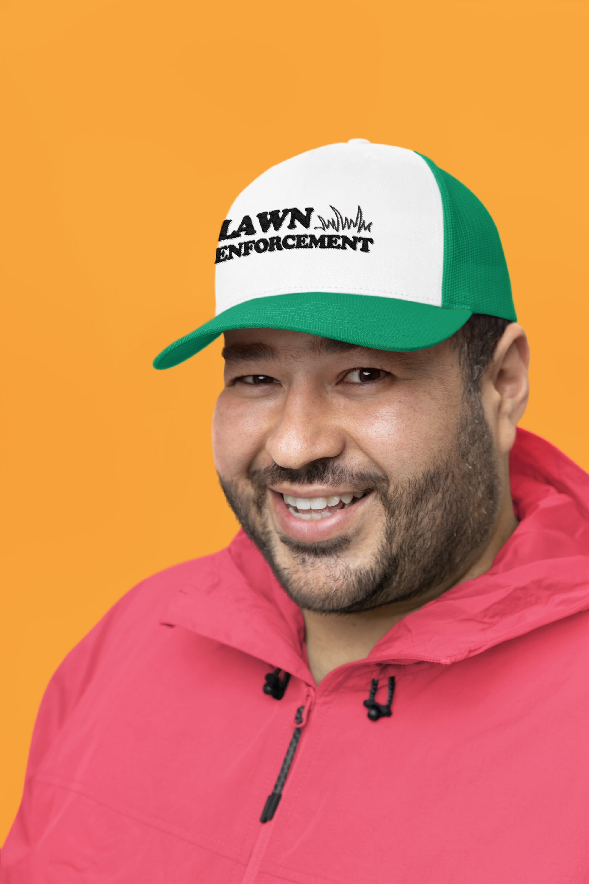 Lawn Enforcement Custom Trucker Hat