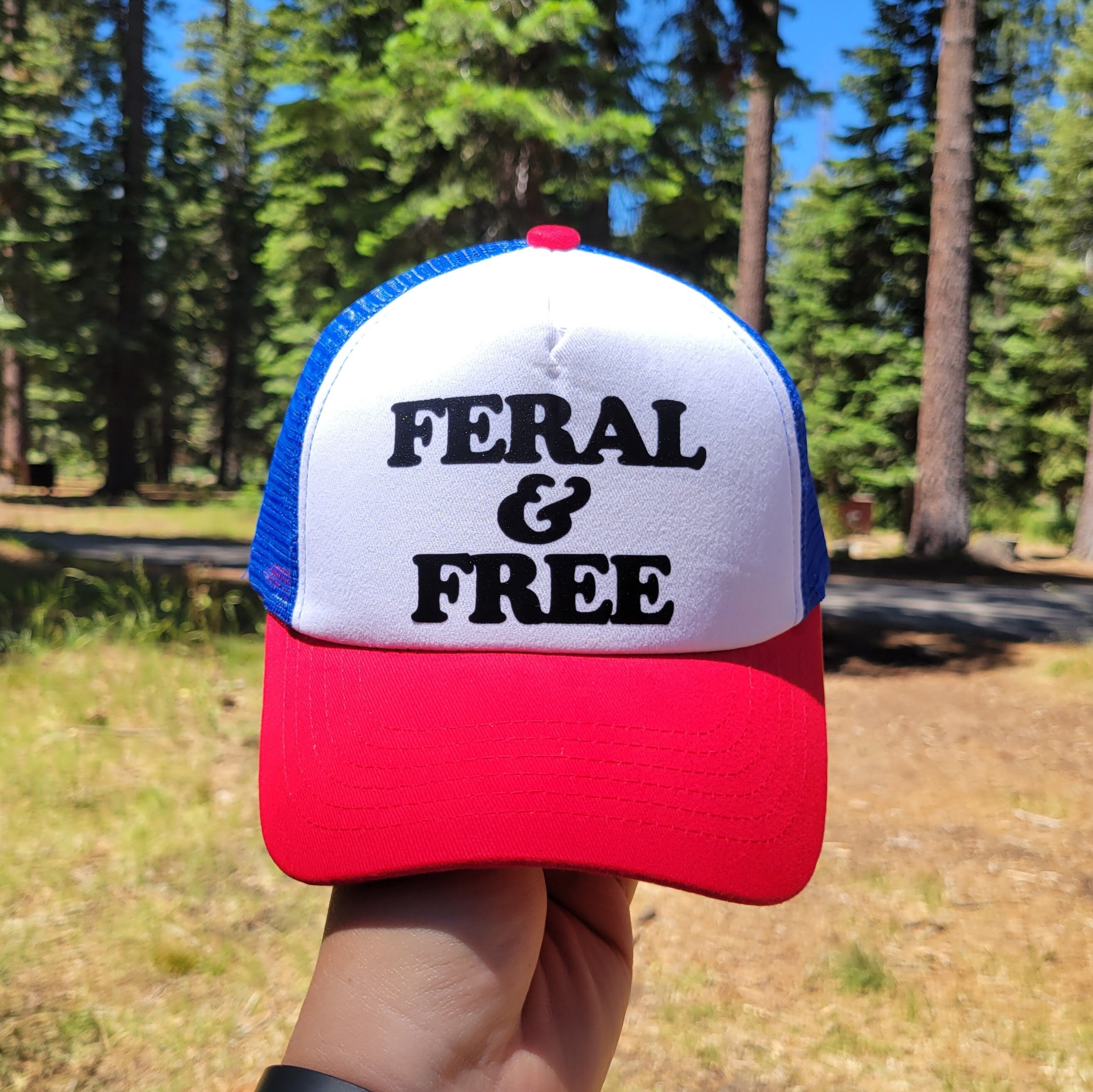 Feral & Free Custom Trucker Hat