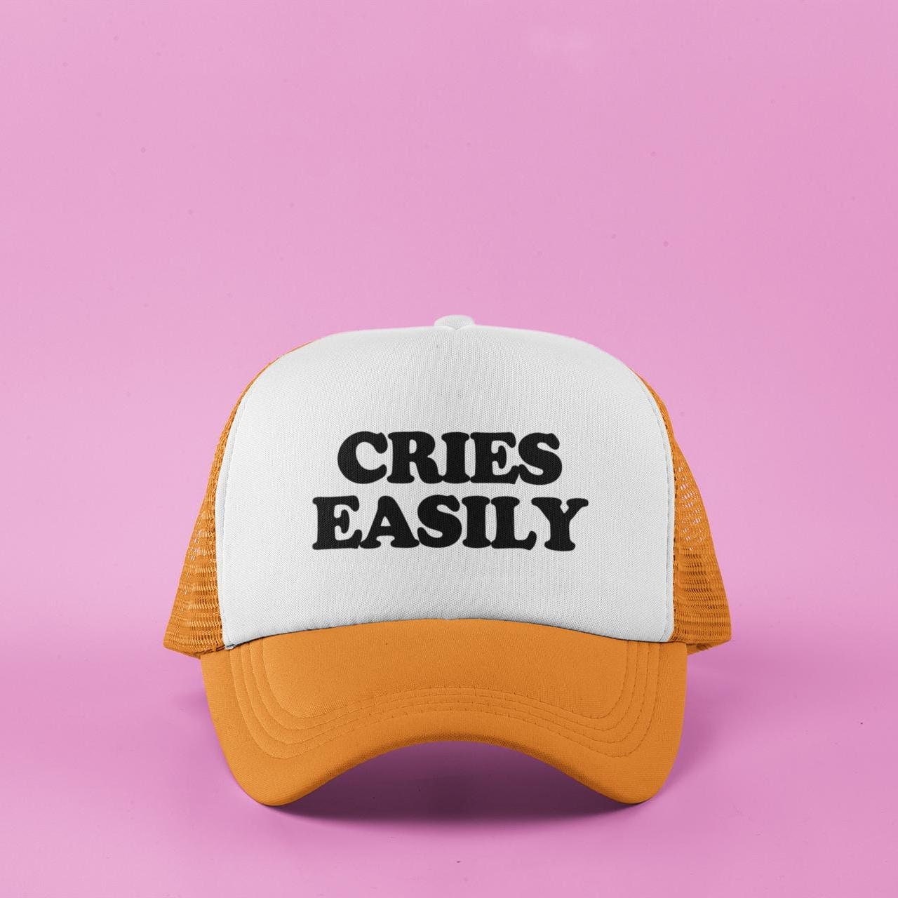Cries Easily Custom Trucker Hat