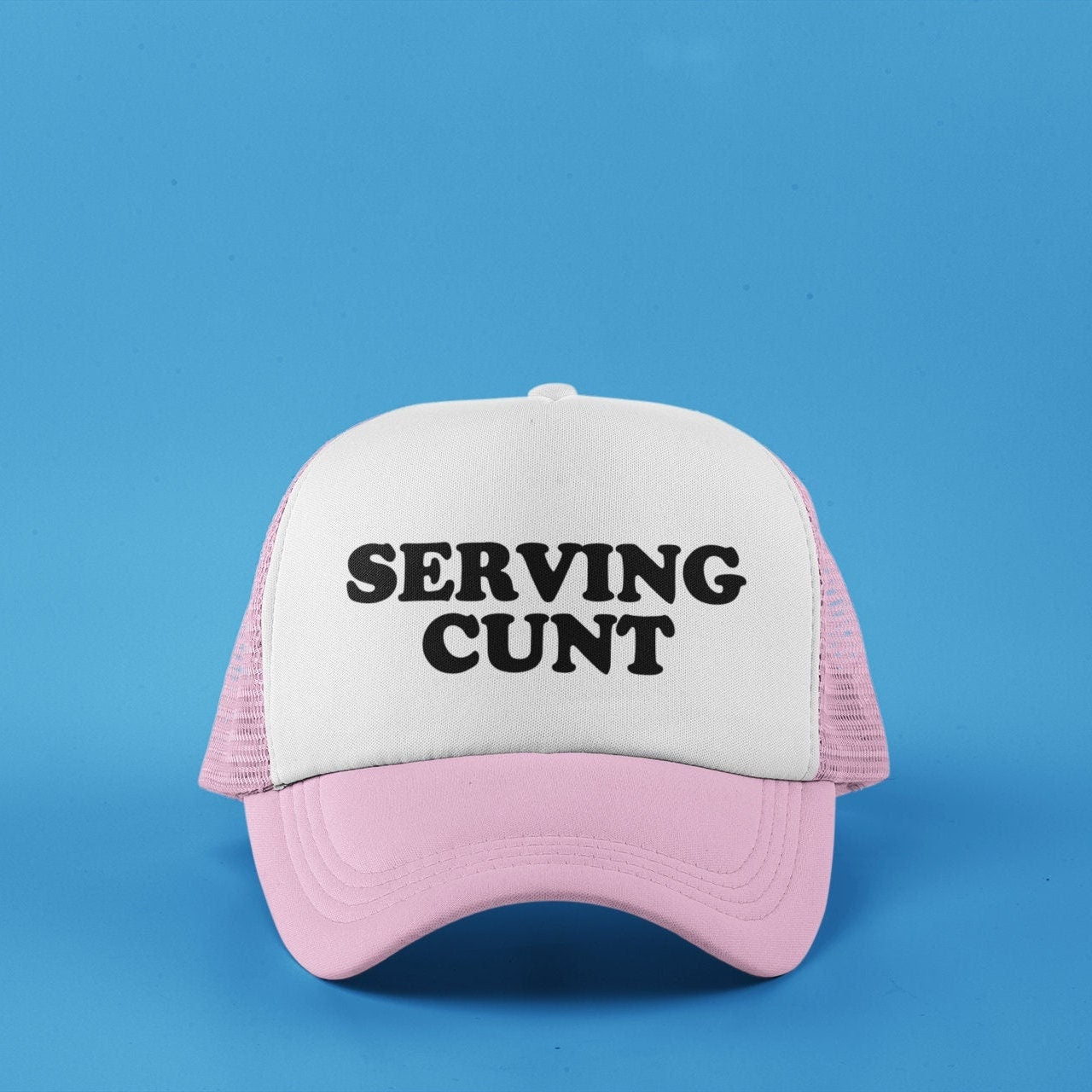 Serving Cunt Custom Trucker Hat