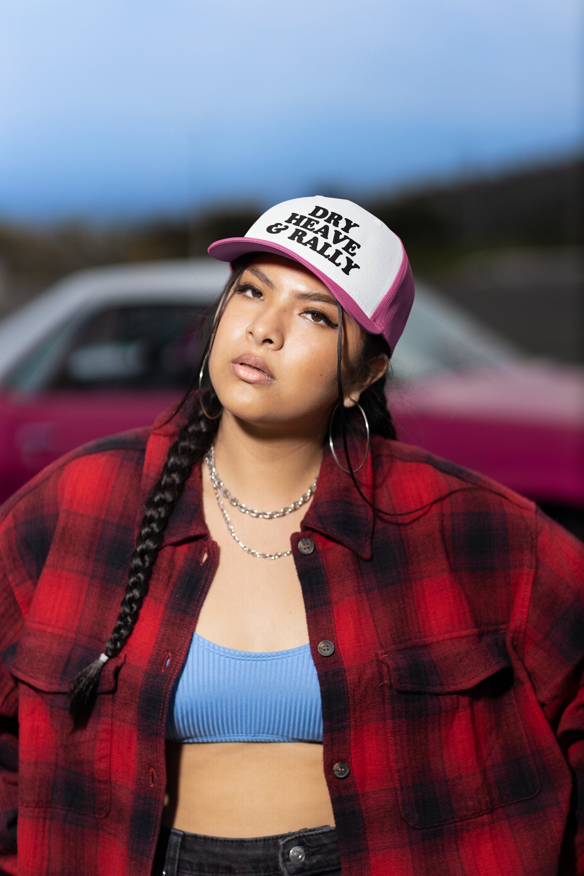Dry Heave & Rally Custom Trucker Hat