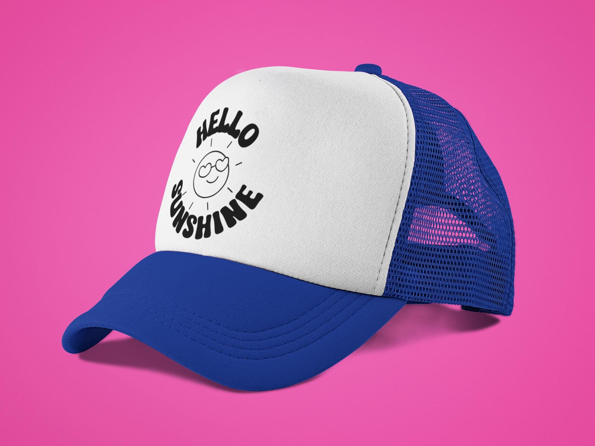 Hello, Sunshine Custom Trucker Hat