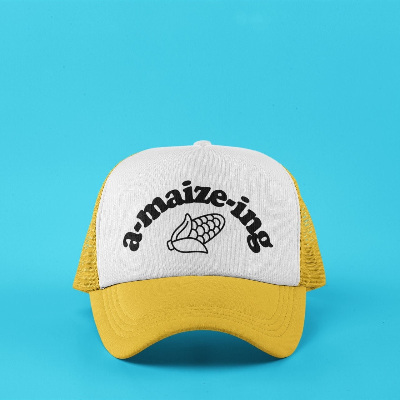 A-maize-ing Corn Custom Trucker Hat