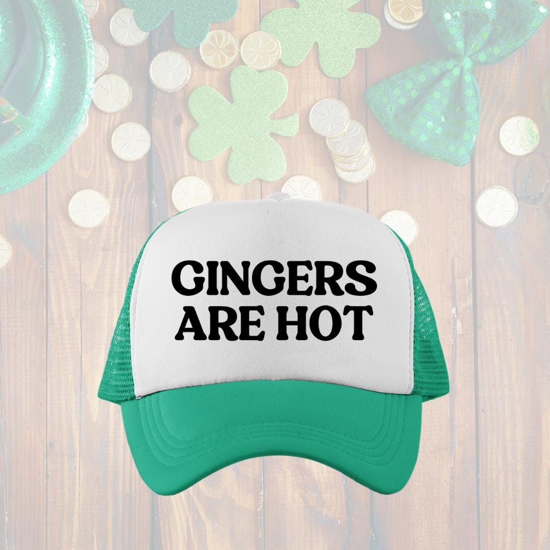 Gingers Are Hot Custom Trucker Hat