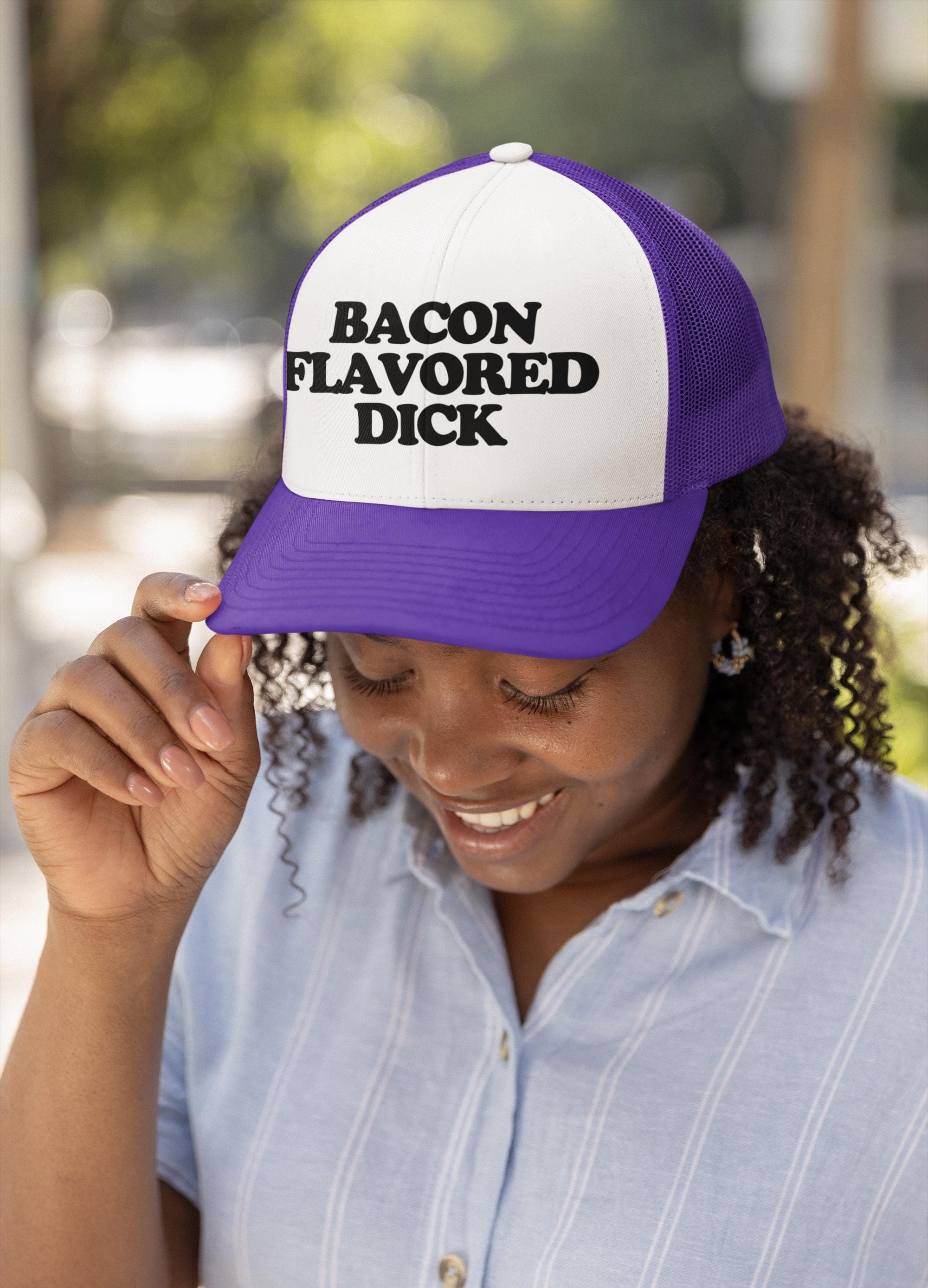 Bacon Flavored Dick Custom Trucker Hat