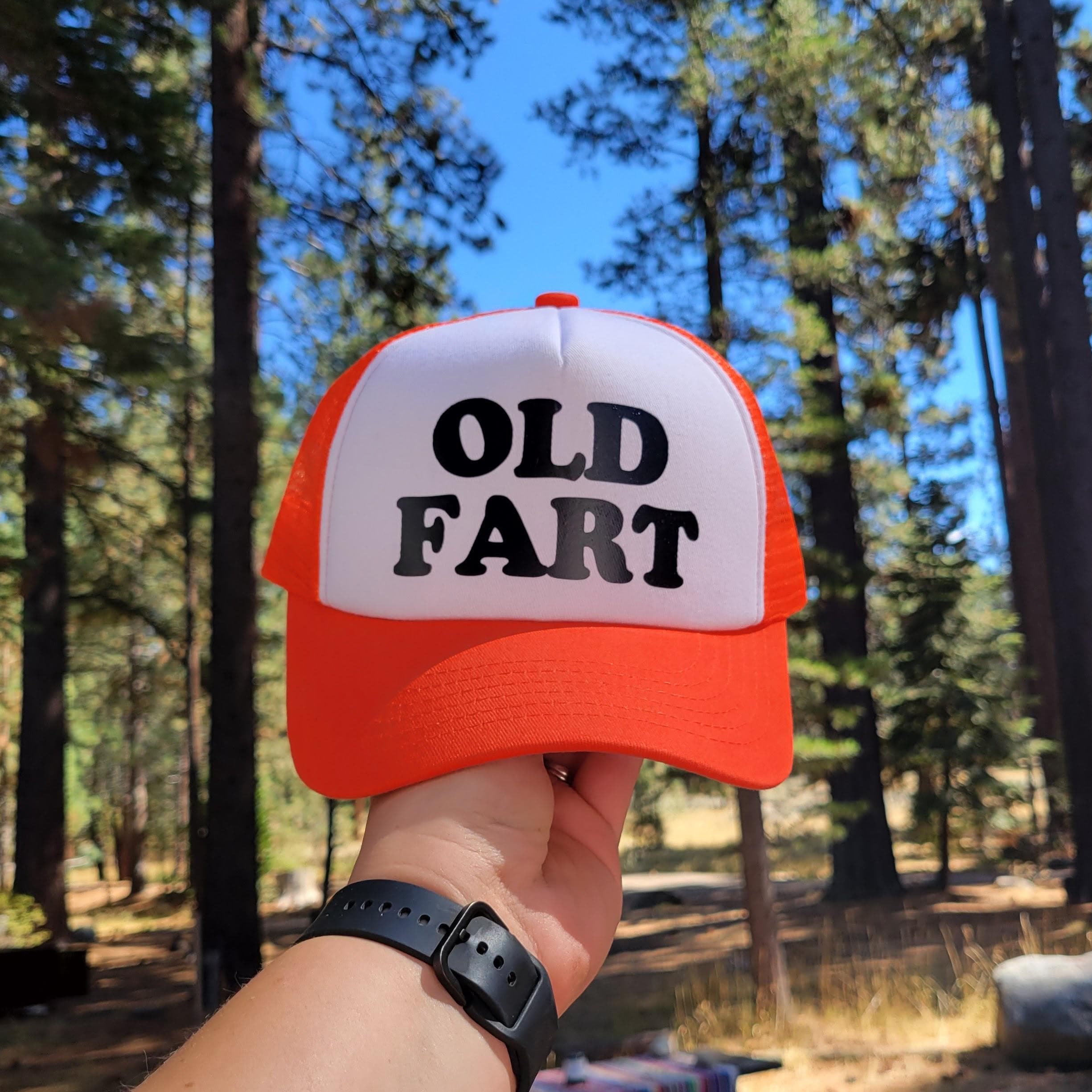 Old Fart Custom Trucker Hat